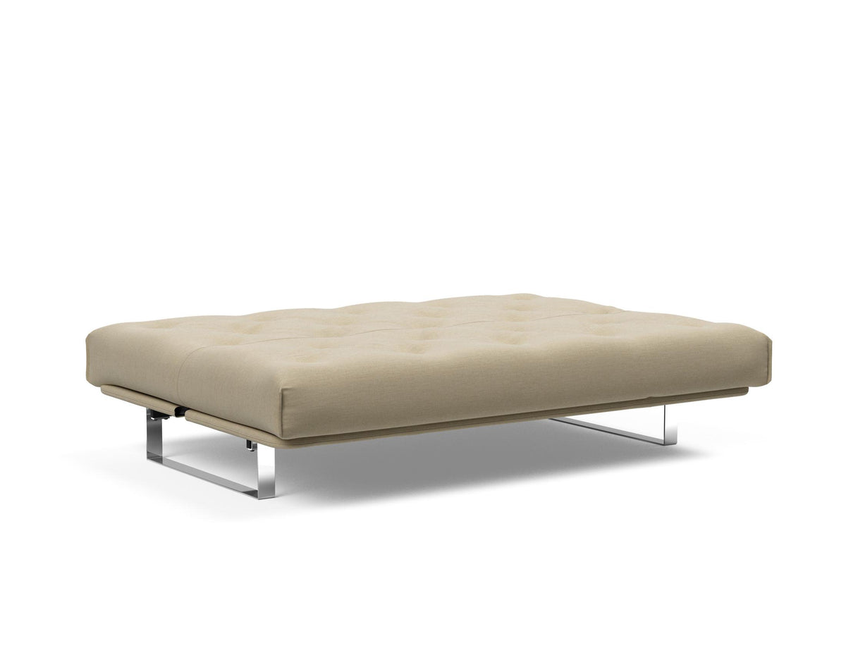 Minimum Bettsofa 140 Nordic mit Gestellbezug Soft Spring in 571 Vivus Dusty Sand präsentiert im Onlineshop von KAQTU Design AG. Bettsofa ist von Innovation Living