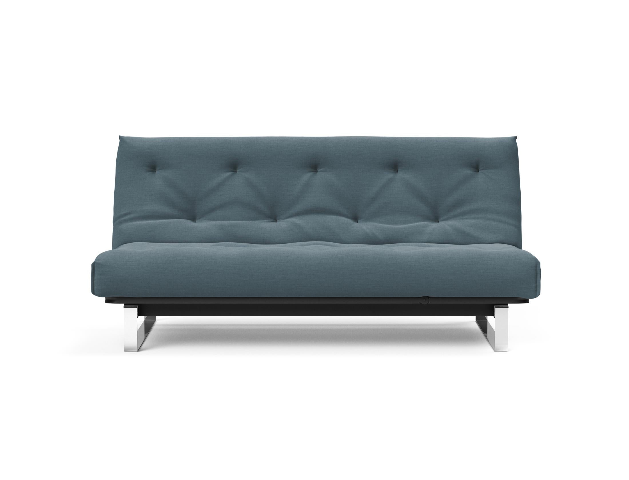 Entdecken Sie das Minimum Bettsofa 140 Nordic Soft Spring von Innovation Living – stilvolles Design trifft auf höchsten Schlafkomfort für Ihr Zuhause.