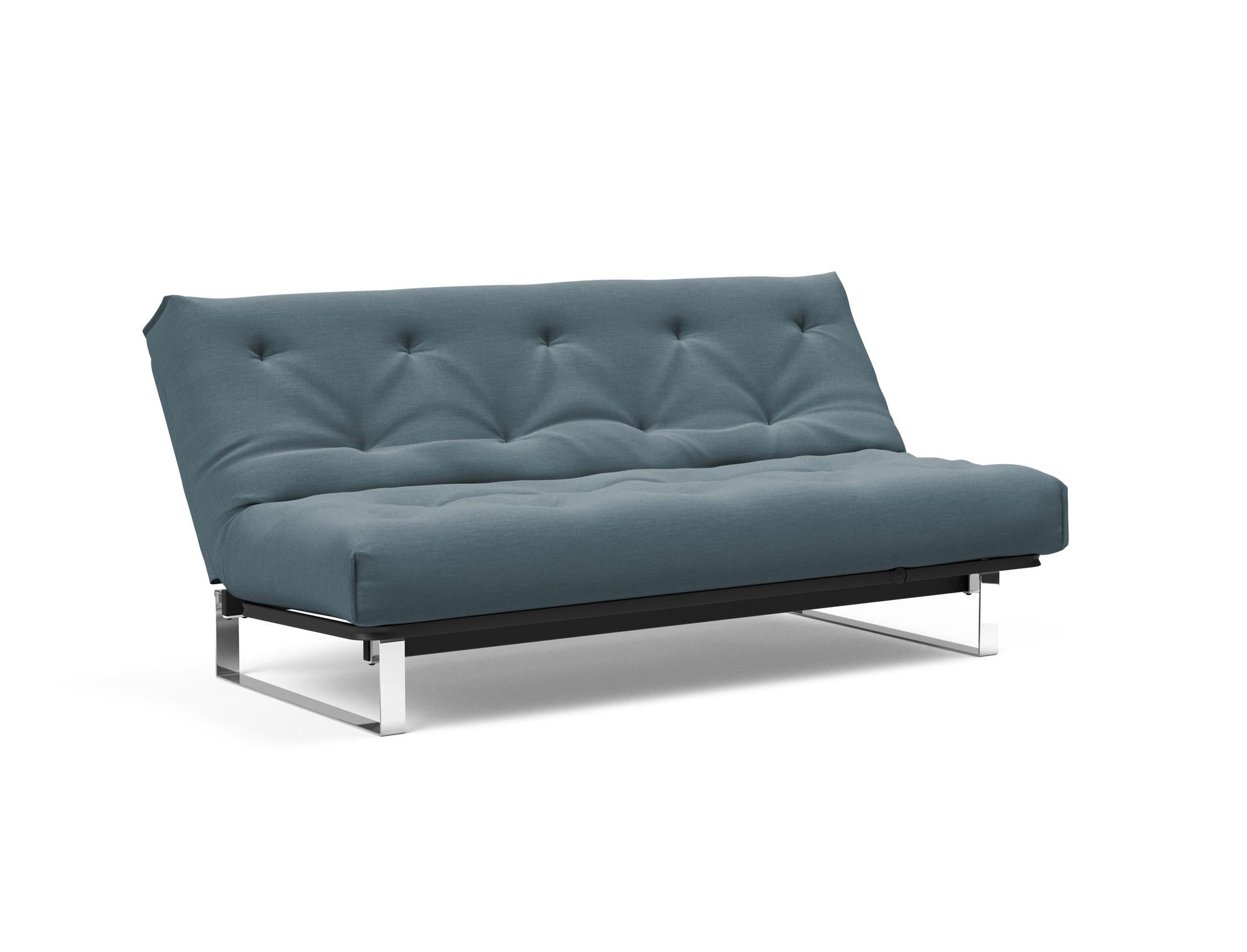 Erleben Sie das Minimum Bettsofa 140 Nordic Soft Spring von Innovation Living – stilvolles skandinavisches Design, das Komfort und Vielseitigkeit vereint.