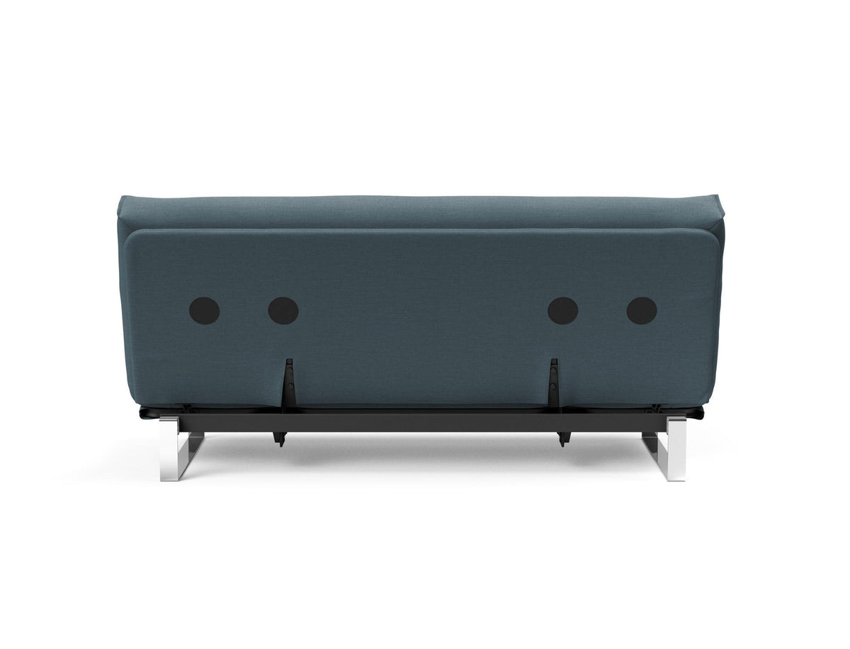 Minimum Bettsofa 140 Nordic mit Gestellbezug Soft Spring in 573 Vivus Dusty Blue präsentiert im Onlineshop von KAQTU Design AG. Bettsofa ist von Innovation Living