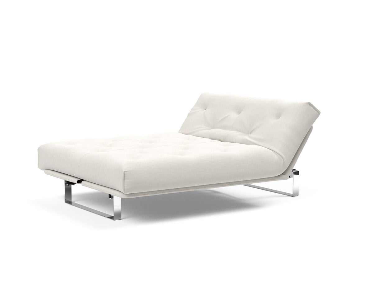 Minimum Bettsofa 140 Nordic mit Gestellbezug Soft Spring in 574 Vivus Dusty Off White präsentiert im Onlineshop von KAQTU Design AG. Bettsofa ist von Innovation Living