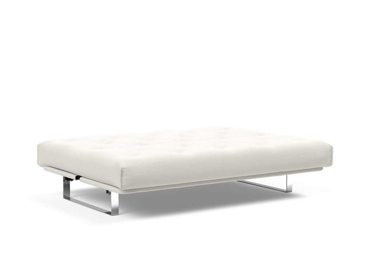 Minimum Bettsofa 140 Nordic mit Gestellbezug Soft Spring in 574 Vivus Dusty Off White präsentiert im Onlineshop von KAQTU Design AG. Bettsofa ist von Innovation Living