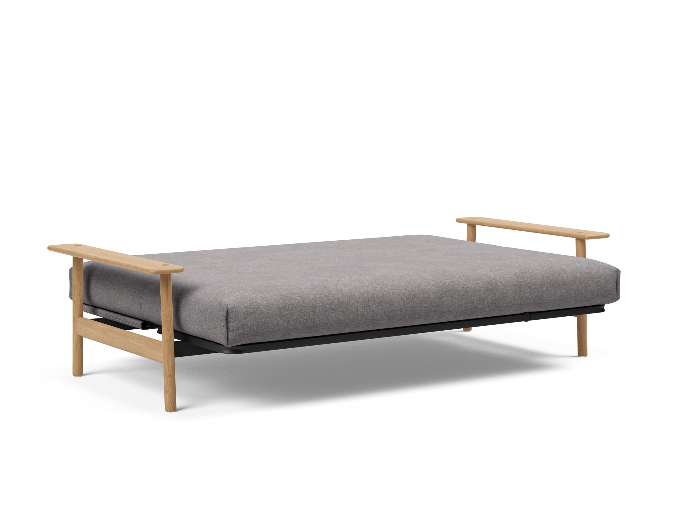 Erleben Sie das Balder Bettsofa 140 Nordic Cover Soft Spring – eine harmonische Verbindung von stilvollem skandinavischen Design und optimalem Komfort.