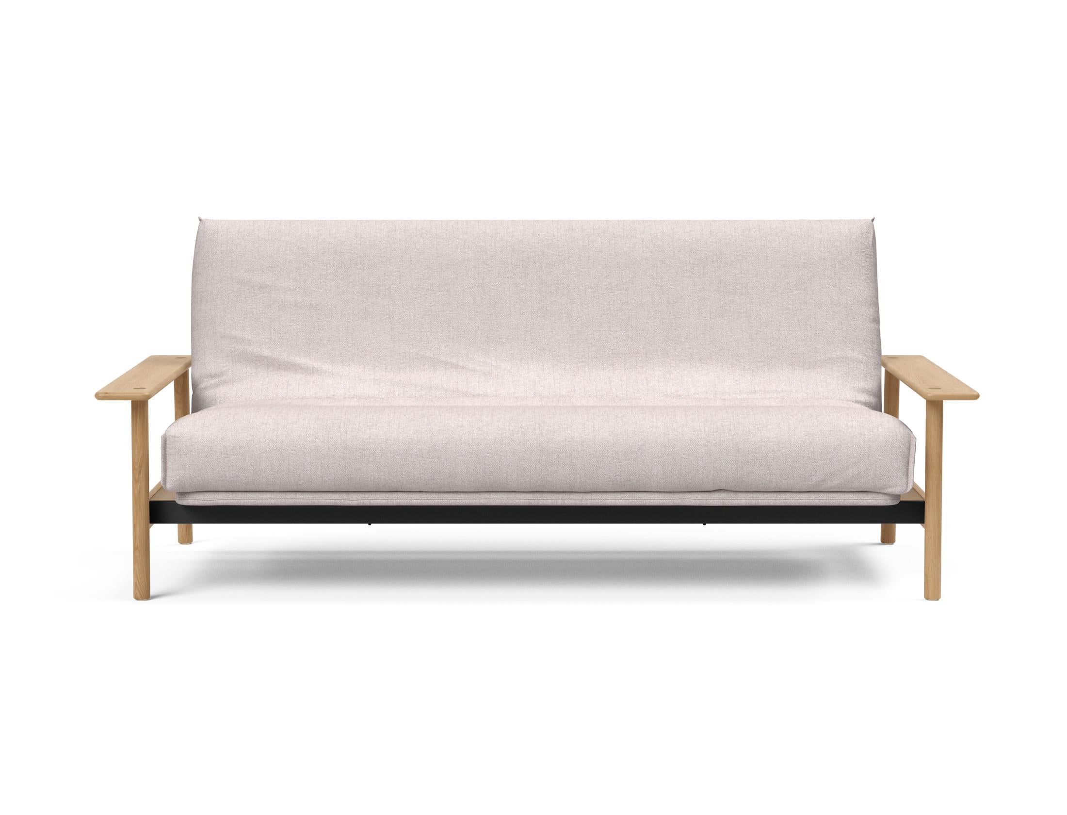 Entdecken Sie das Balder Bettsofa 140 Nordic Cover Soft Spring von Innovation Living – stilvolles Design trifft auf höchsten Schlafkomfort für Ihr Zuhause.