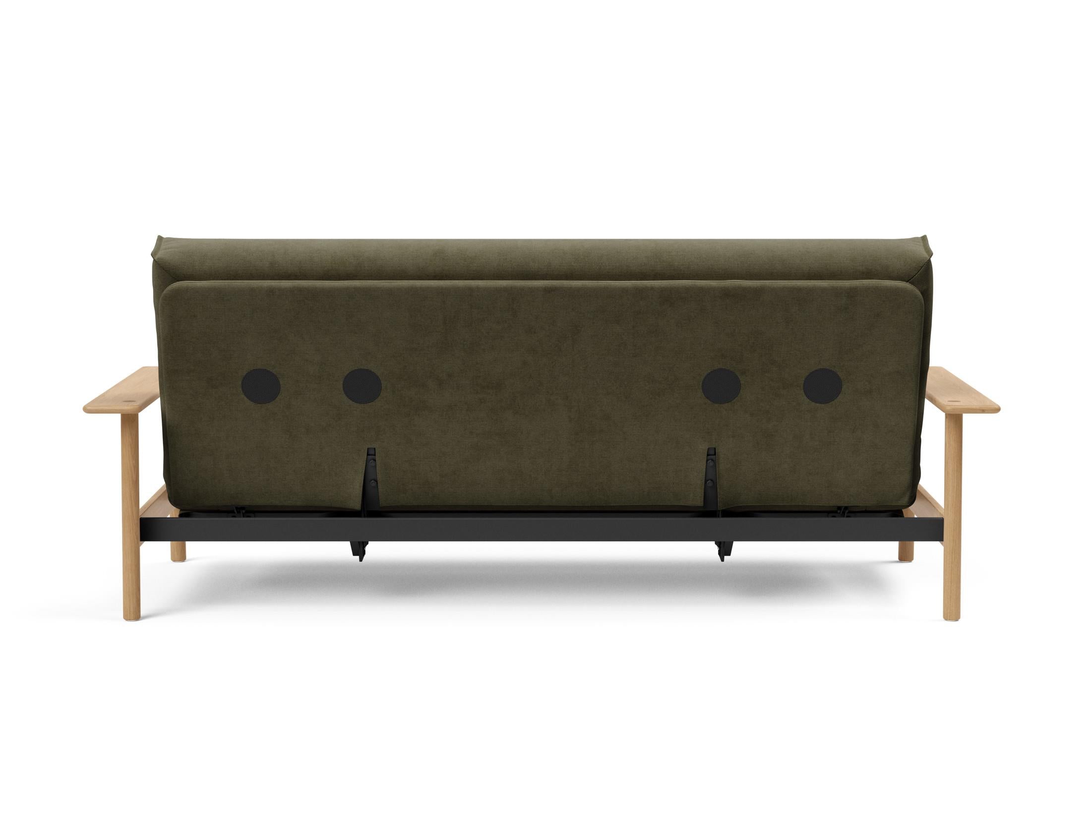 Entdecken Sie das Balder Bettsofa 140 Nordic Cover: Funktionalität trifft auf elegantes nordisches Design und außergewöhnlichen Komfort für erholsame Nächte.