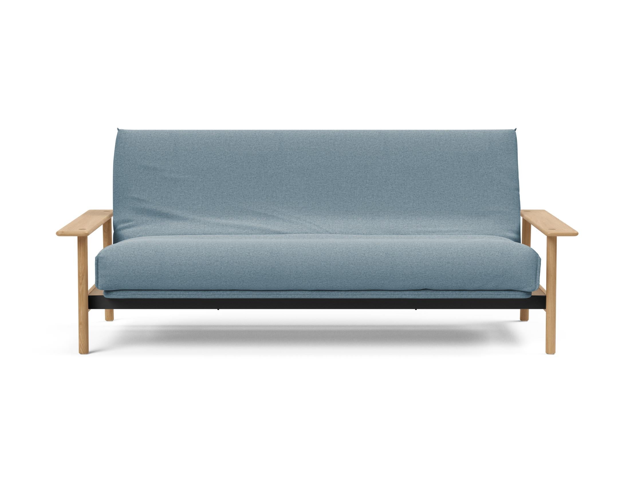 Modernes Balder Bettsofa 140 mit Soft Spring Gestellbezug, ideal für multifunktionale Räume und gemütliche Nächte.