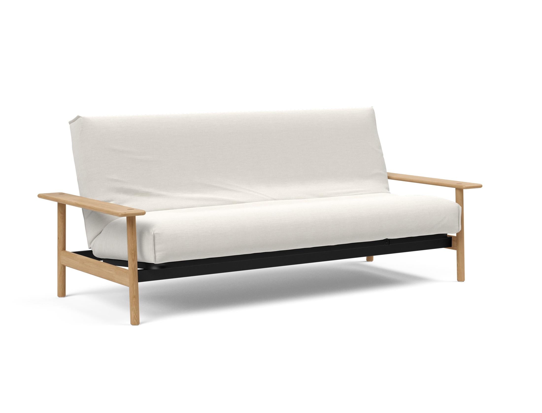 Entdecken Sie das Balder Bettsofa 140 Nordic Cover Soft Spring von Innovation Living – stilvolles Design trifft auf höchsten Schlafkomfort für Ihr Zuhause.