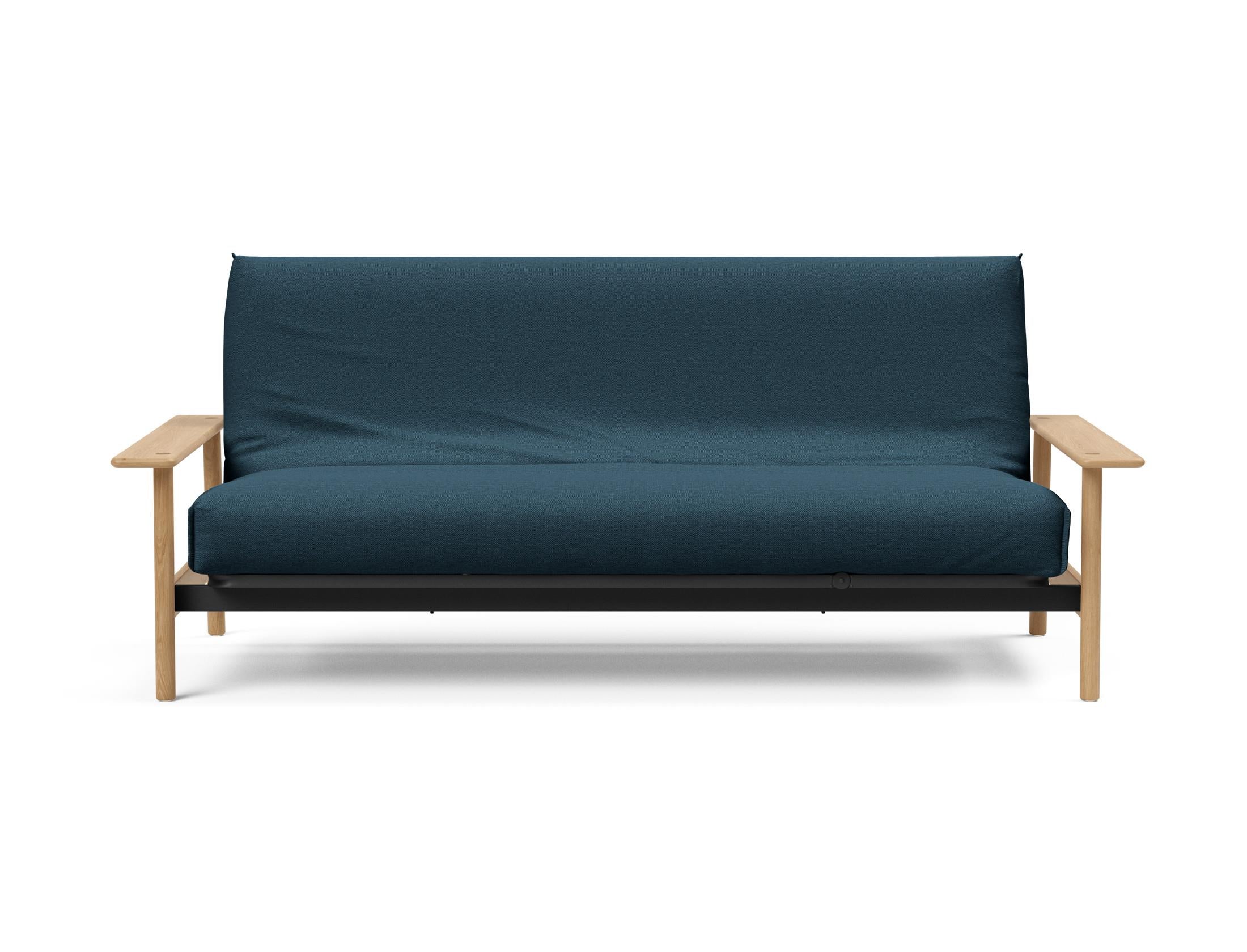 Entdecken Sie das Balder Bettsofa 140 Nordic Cover Soft Spring von Innovation Living – stilvolles Design trifft auf höchsten Schlafkomfort für Ihr Zuhause.
