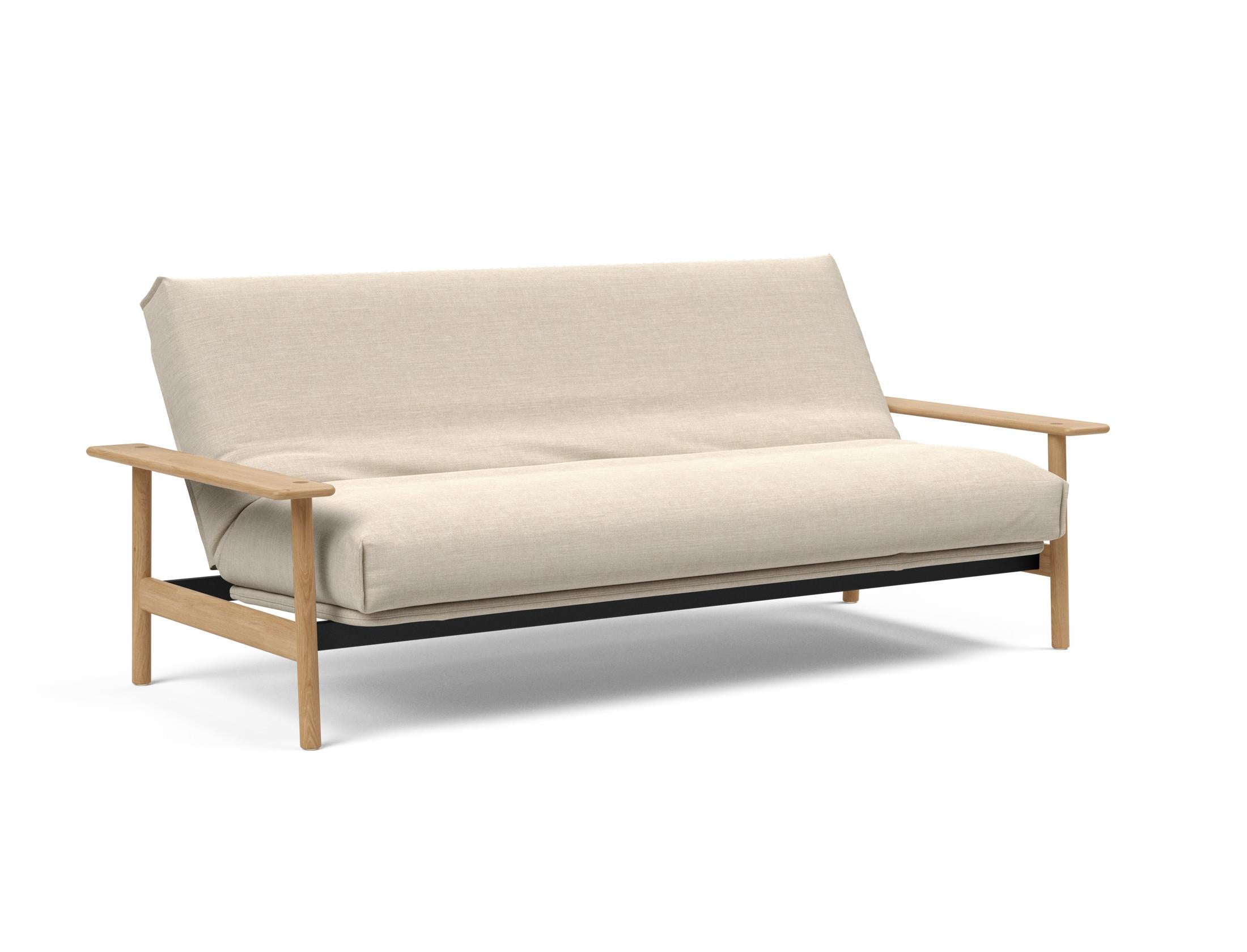 Entdecken Sie das Balder Bettsofa 140 Nordic Cover: Funktionalität trifft auf elegantes nordisches Design und außergewöhnlichen Komfort für erholsame Nächte.