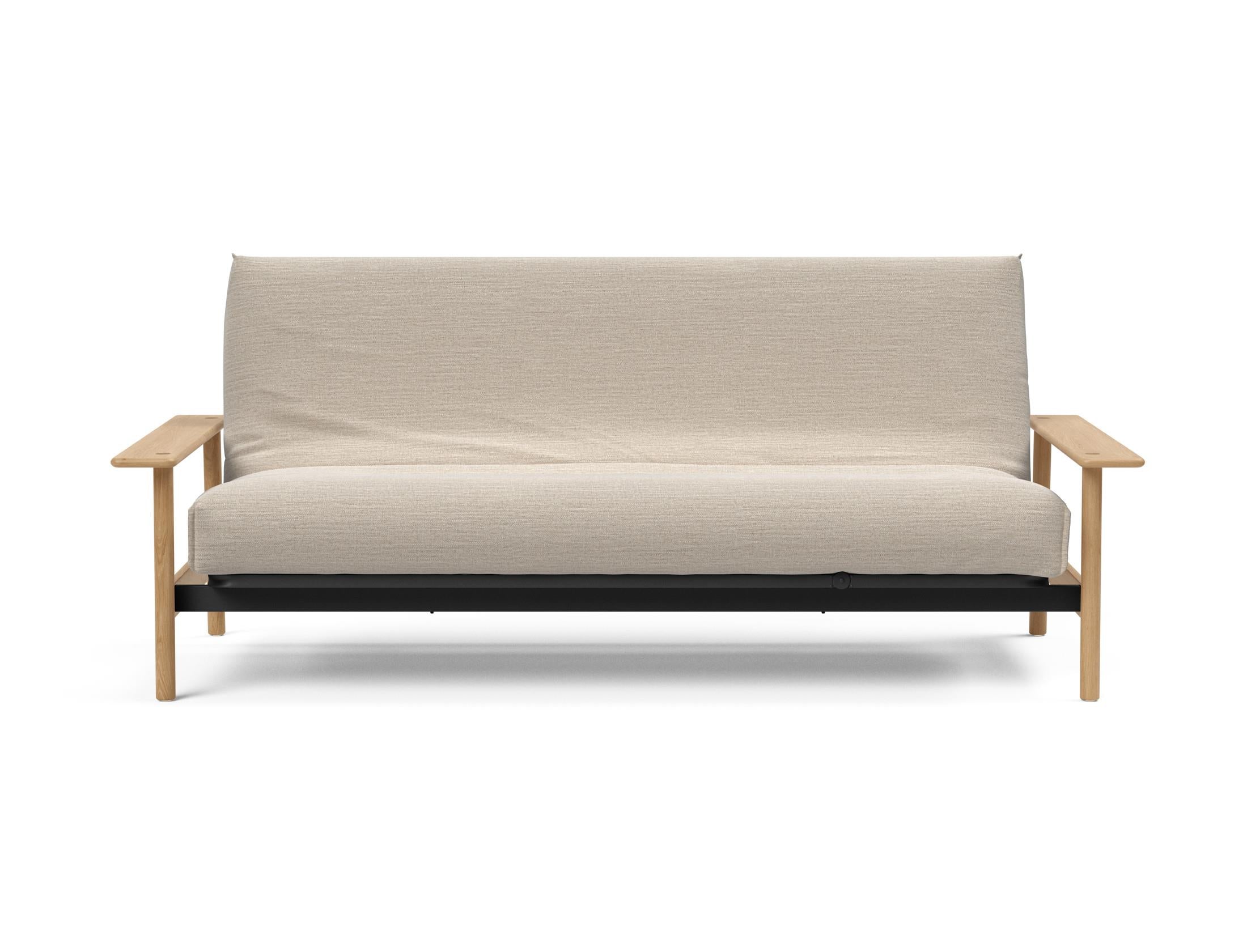 Modernes Balder Bettsofa 140 mit weichem Nordic Cover, perfekt für gemütliche Abende und flexible Schlaflösungen.