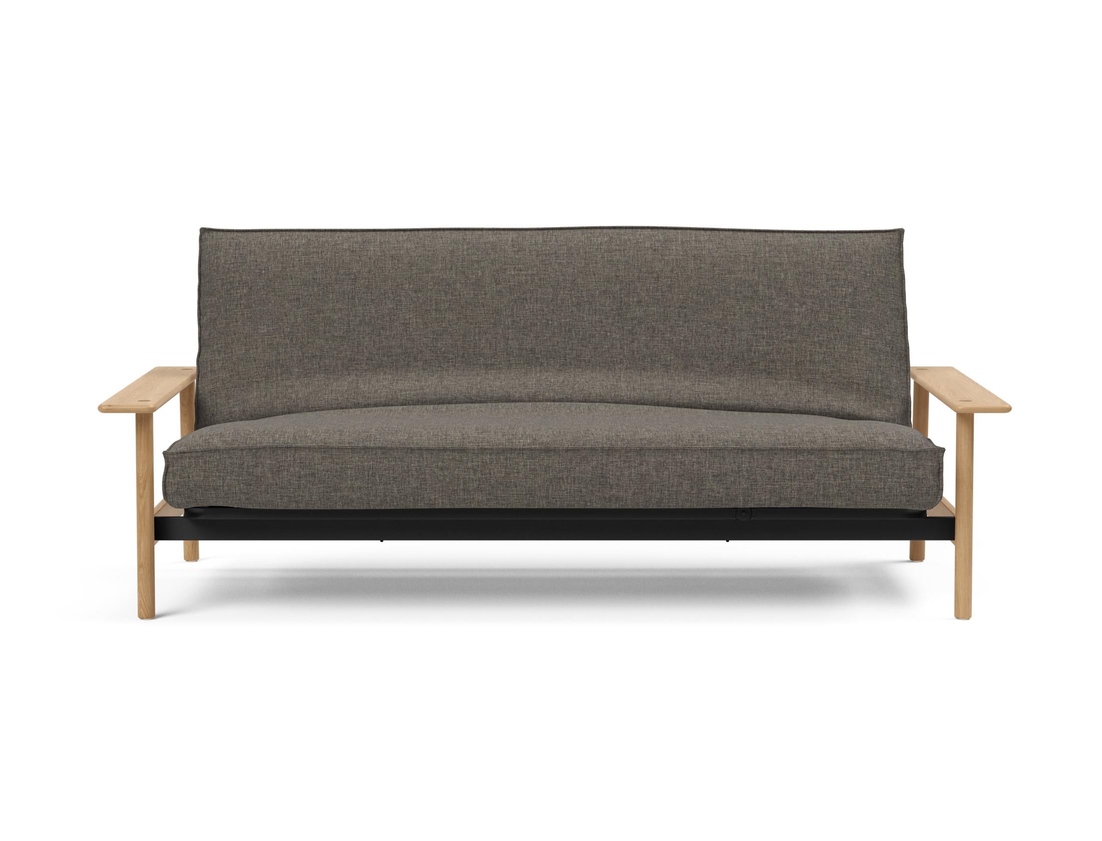 Das Balder Bettsofa 140 Sharp Plus von Innovation Living: skandinavisches Design, Komfort, Funktionalität, ideal für kleine Räume.