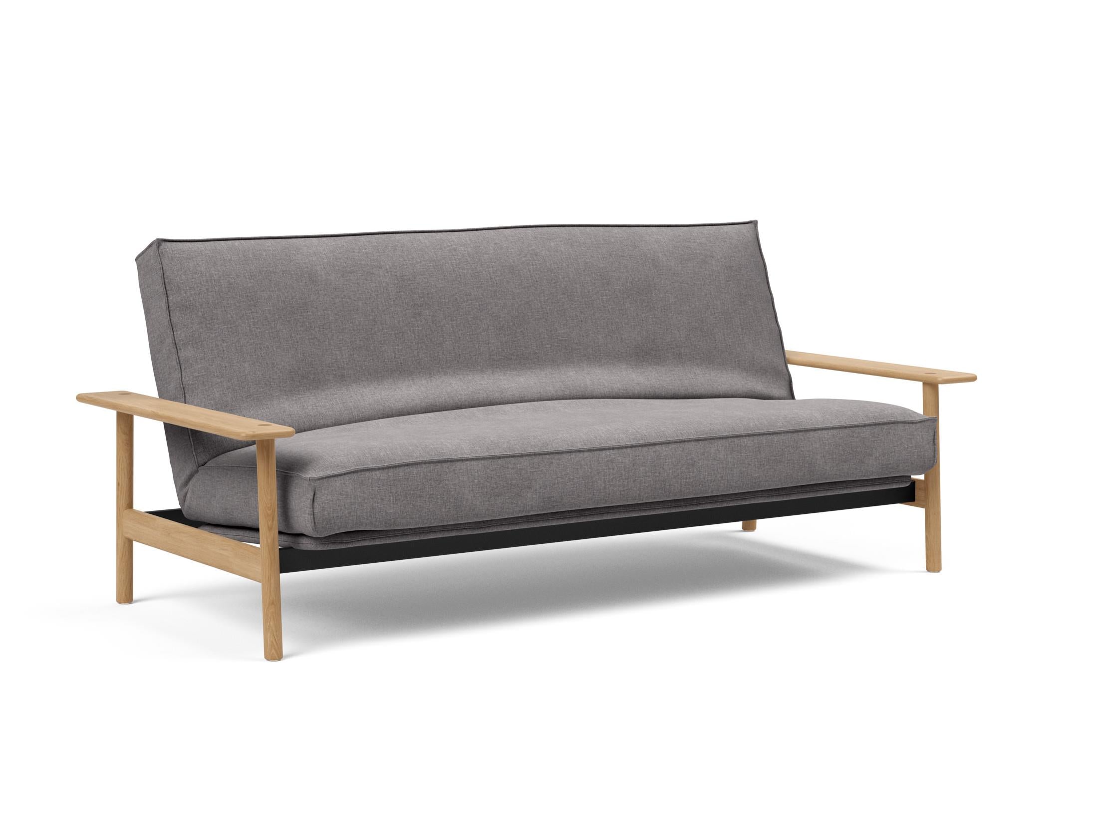 Erleben Sie das Balder Bettsofa 140 Sharp Plus Cover – ein elegantes, vielseitiges Schlafsofa, das Komfort und dänisches Design vereint.