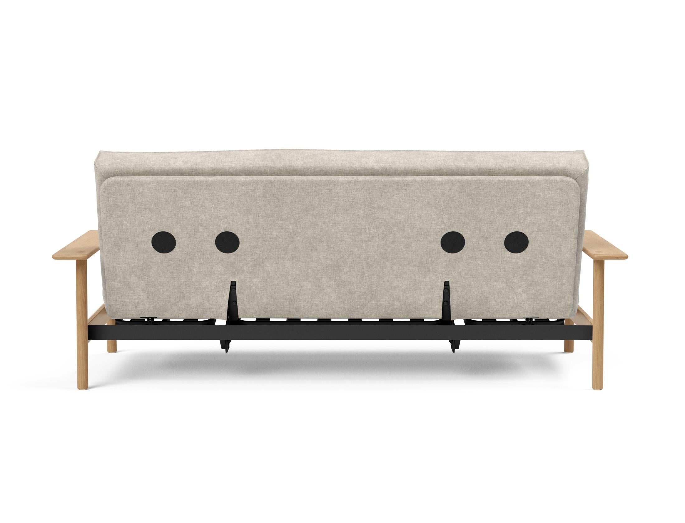 Erleben Sie das Balder Bettsofa 140 Sharp Plus Cover Soft Spring von Innovation Living – modernes Design, hervorragender Komfort und vielseitig einsetzbar.