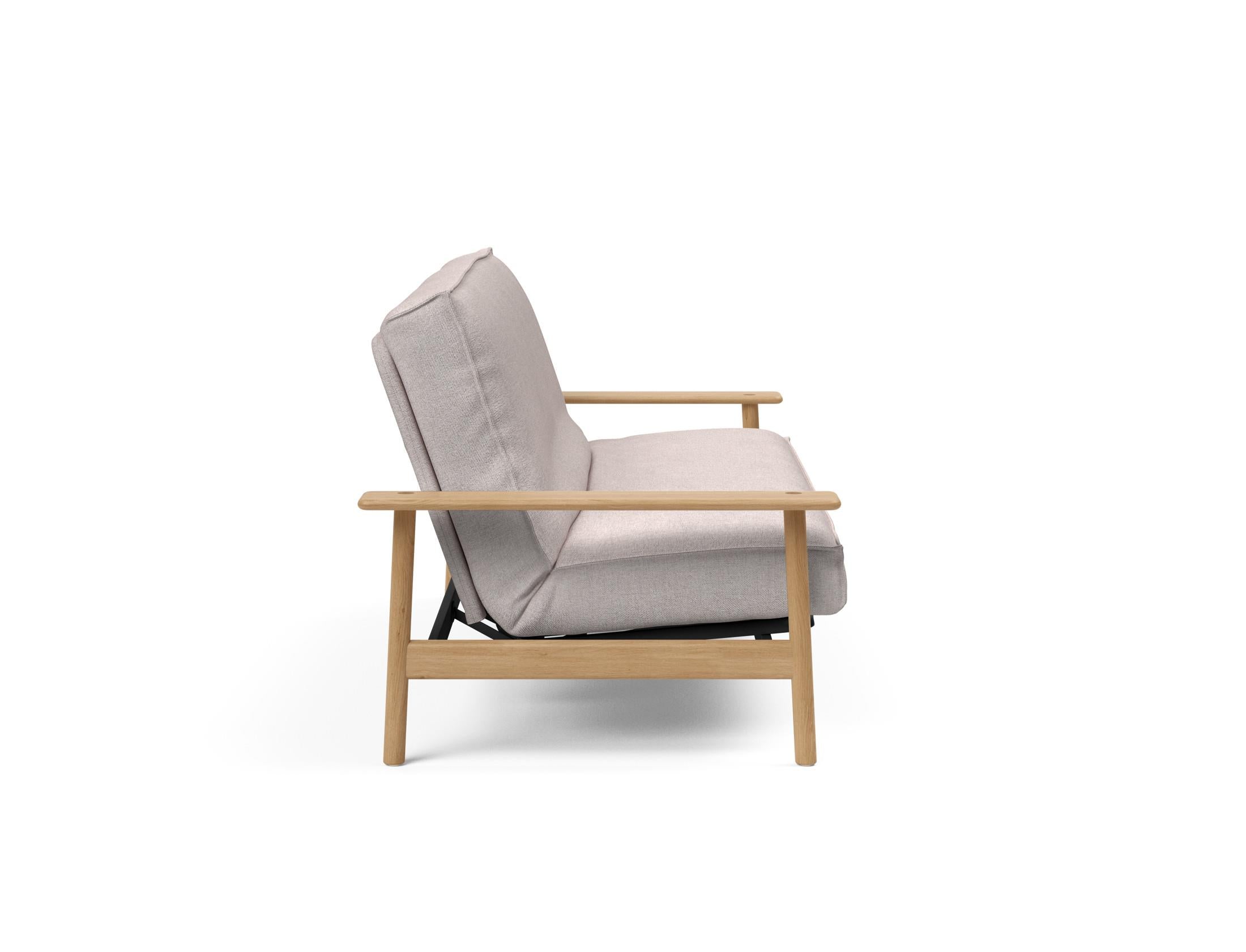 Entdecken Sie das Balder Bettsofa 140 Sharp Plus Cover – ein stilvolles, multifunktionales Schlafsofa für höchsten Komfort und modernes dänisches Design.