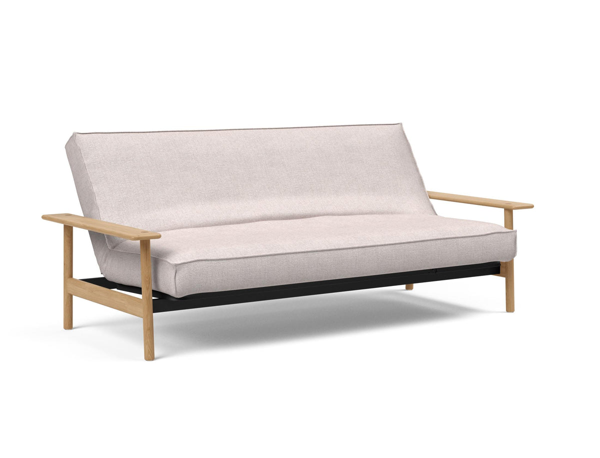 Balder Bettsofa 140 Sharp Plus Cover mit Gestellbezug Soft Spring in 300 Weda Sand präsentiert im Onlineshop von KAQTU Design AG. Bettsofa ist von Innovation Living
