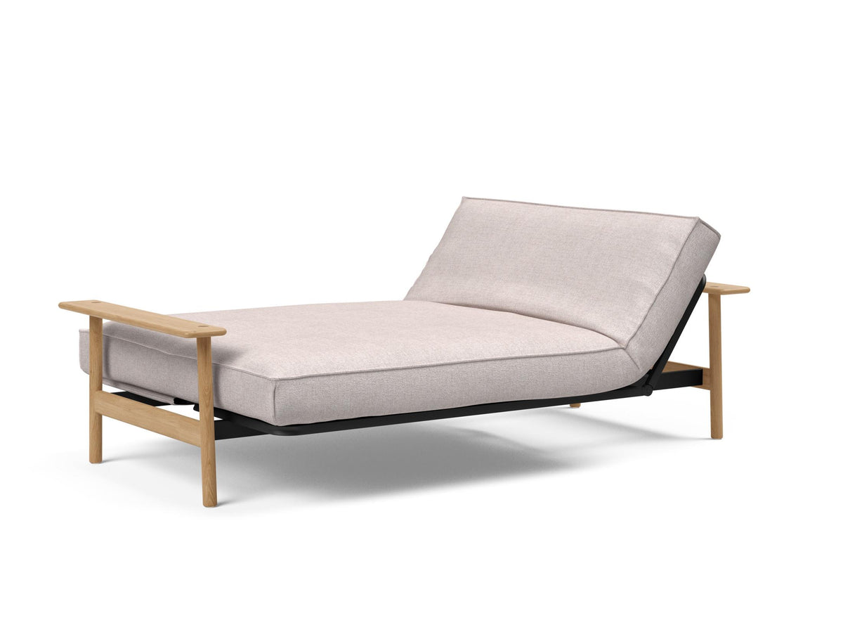 Balder Bettsofa 140 Sharp Plus Cover mit Gestellbezug Soft Spring in 300 Weda Sand präsentiert im Onlineshop von KAQTU Design AG. Bettsofa ist von Innovation Living