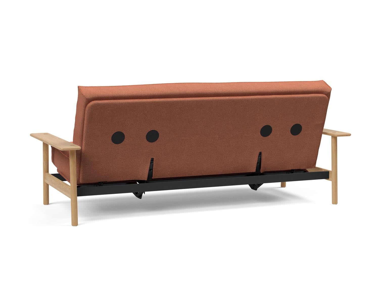 Entdecken Sie das Balder Bettsofa 140 Sharp Plus Cover Soft Spring von Innovation Living – skandinavisches Design trifft auf höchsten Schlafkomfort und Funktionalität.