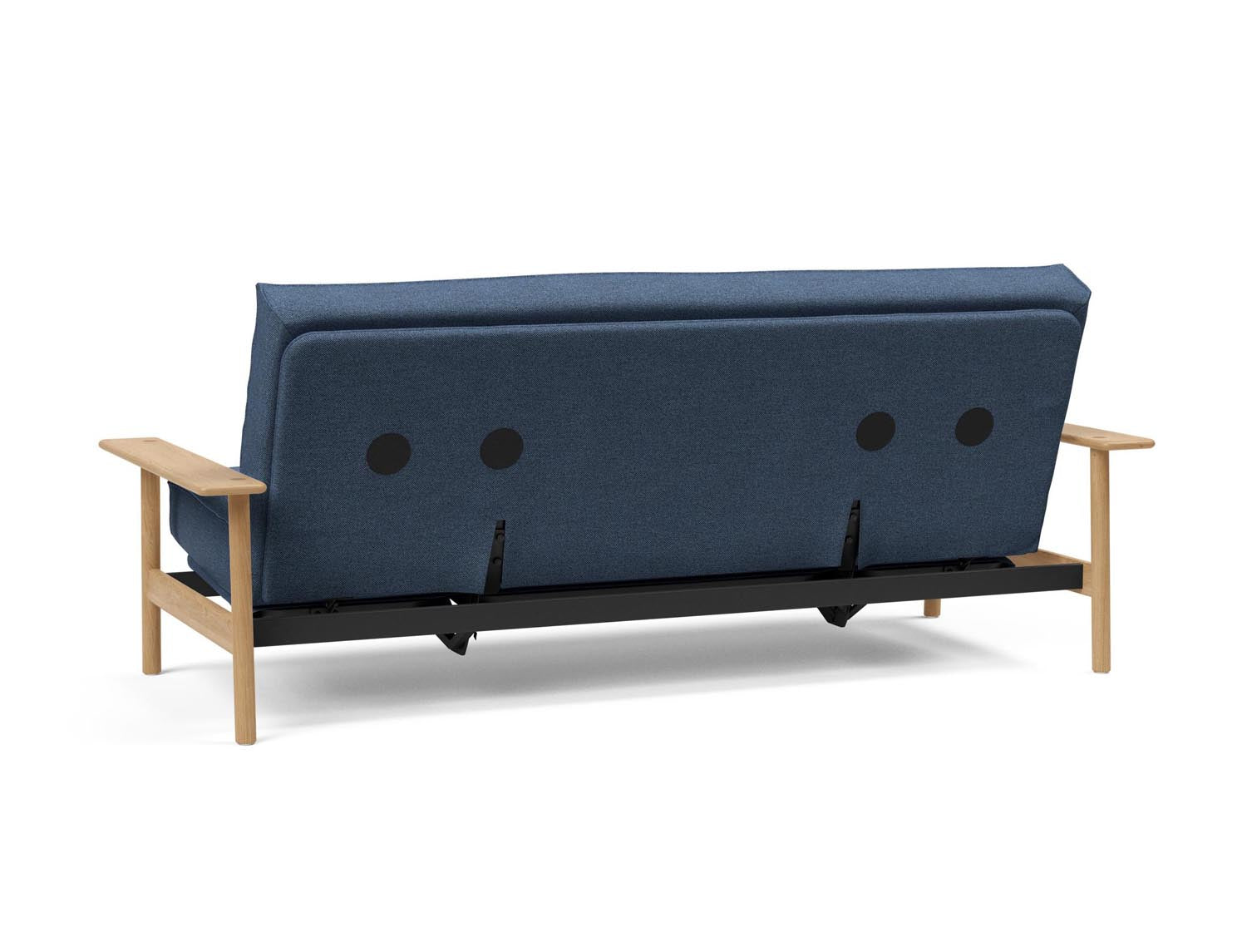 Entdecken Sie das Balder Bettsofa 140 Sharp Plus Cover Soft Spring von Innovation Living – skandinavisches Design trifft auf höchsten Schlafkomfort und Funktionalität.