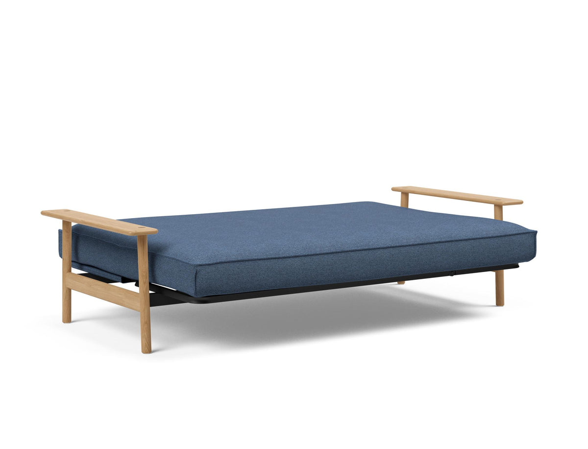 Balder Bettsofa 140 Sharp Plus Cover mit Gestellbezug Soft Spring in 302 Weda Blue präsentiert im Onlineshop von KAQTU Design AG. Bettsofa ist von Innovation Living