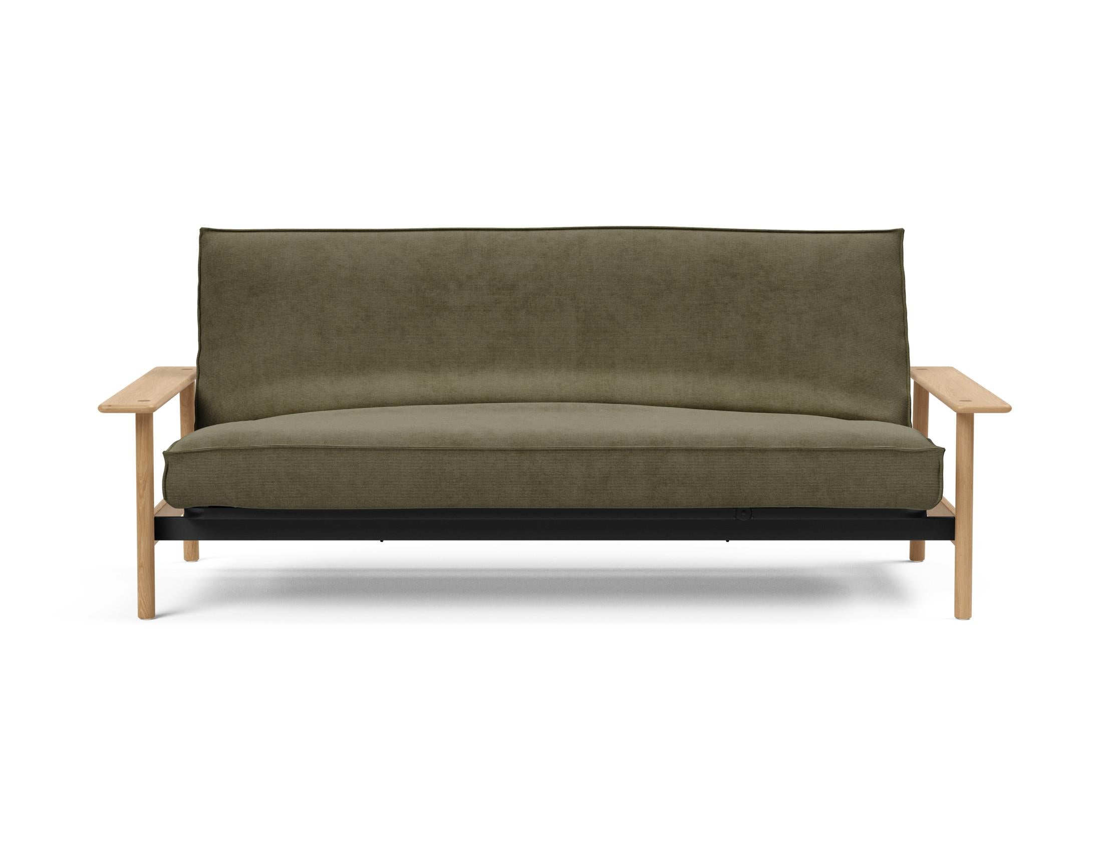 Entdecken Sie das Balder Bettsofa 140 Sharp Plus Cover Soft Spring von Innovation Living – stilvoll, bequem und ideal für jedes Zuhause.