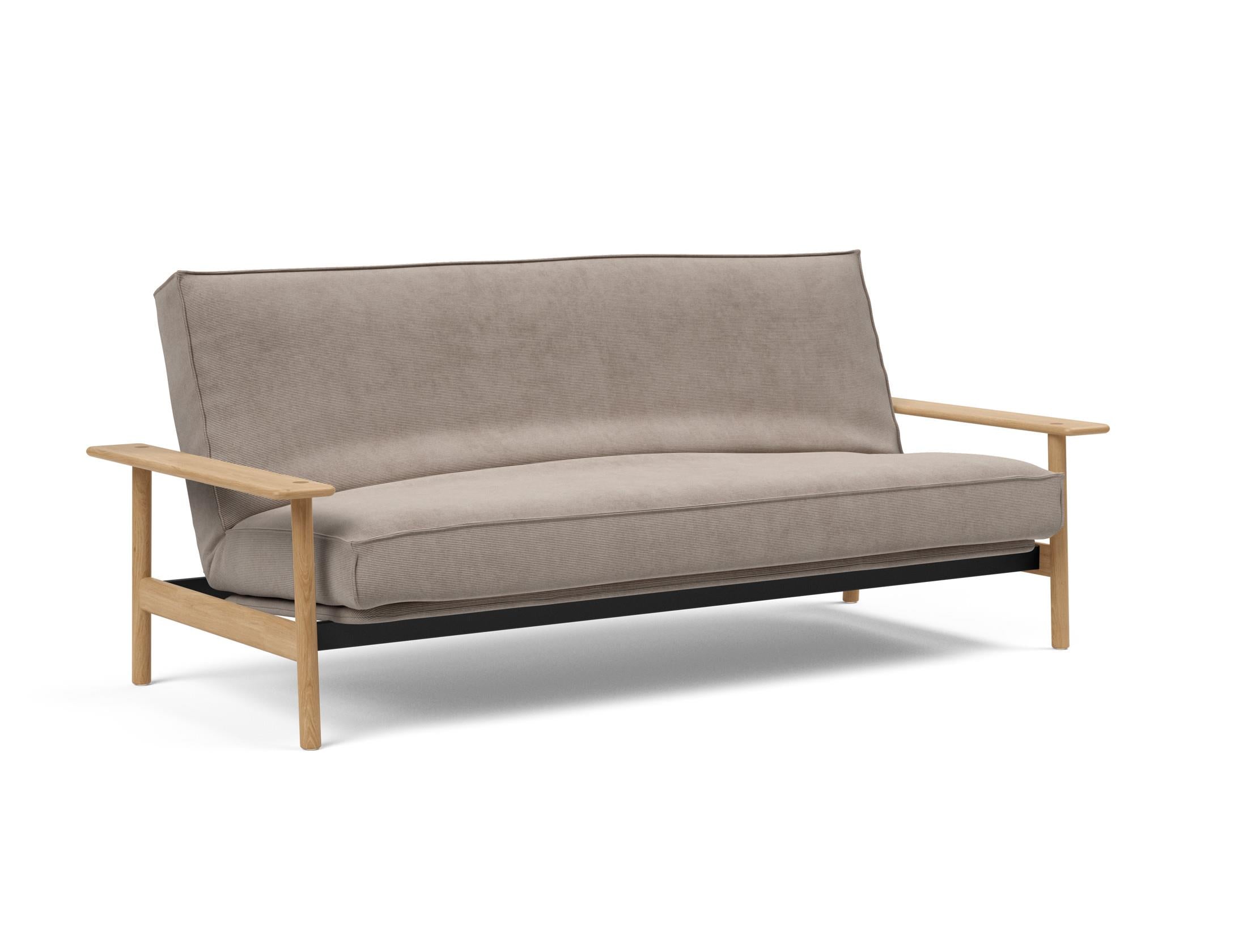 Erleben Sie das Balder Bettsofa 140 Sharp Plus Cover – ein elegantes, multifunktionales Sofa mit optimalem Komfort für jeden Raum.