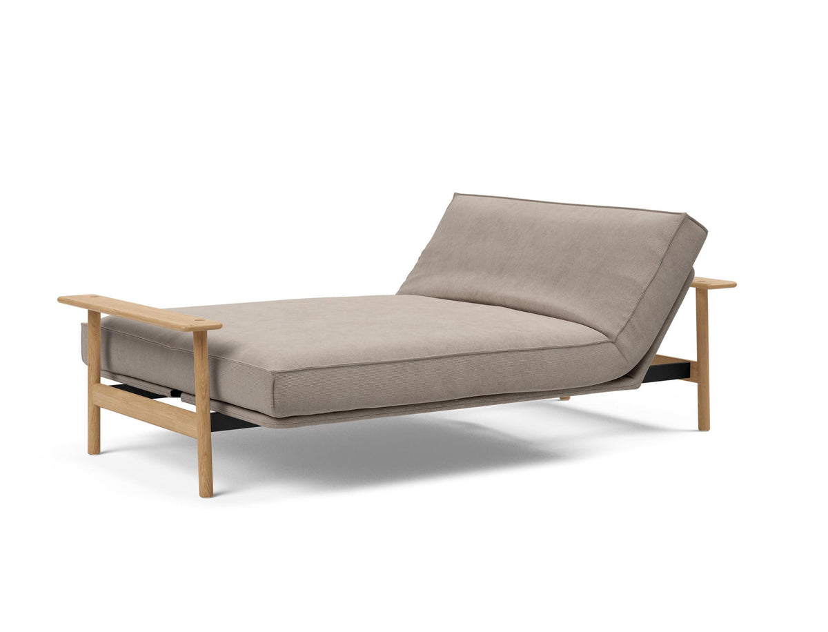 Balder Bettsofa 140 Sharp Plus Cover mit Gestellbezug Soft Spring in 318 Cordufine Beige präsentiert im Onlineshop von KAQTU Design AG. Bettsofa ist von Innovation Living