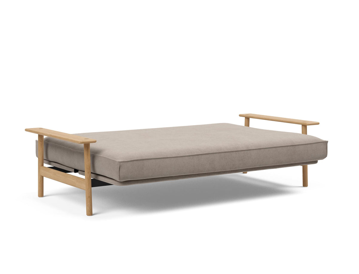 Balder Bettsofa 140 Sharp Plus Cover mit Gestellbezug Soft Spring in 318 Cordufine Beige präsentiert im Onlineshop von KAQTU Design AG. Bettsofa ist von Innovation Living