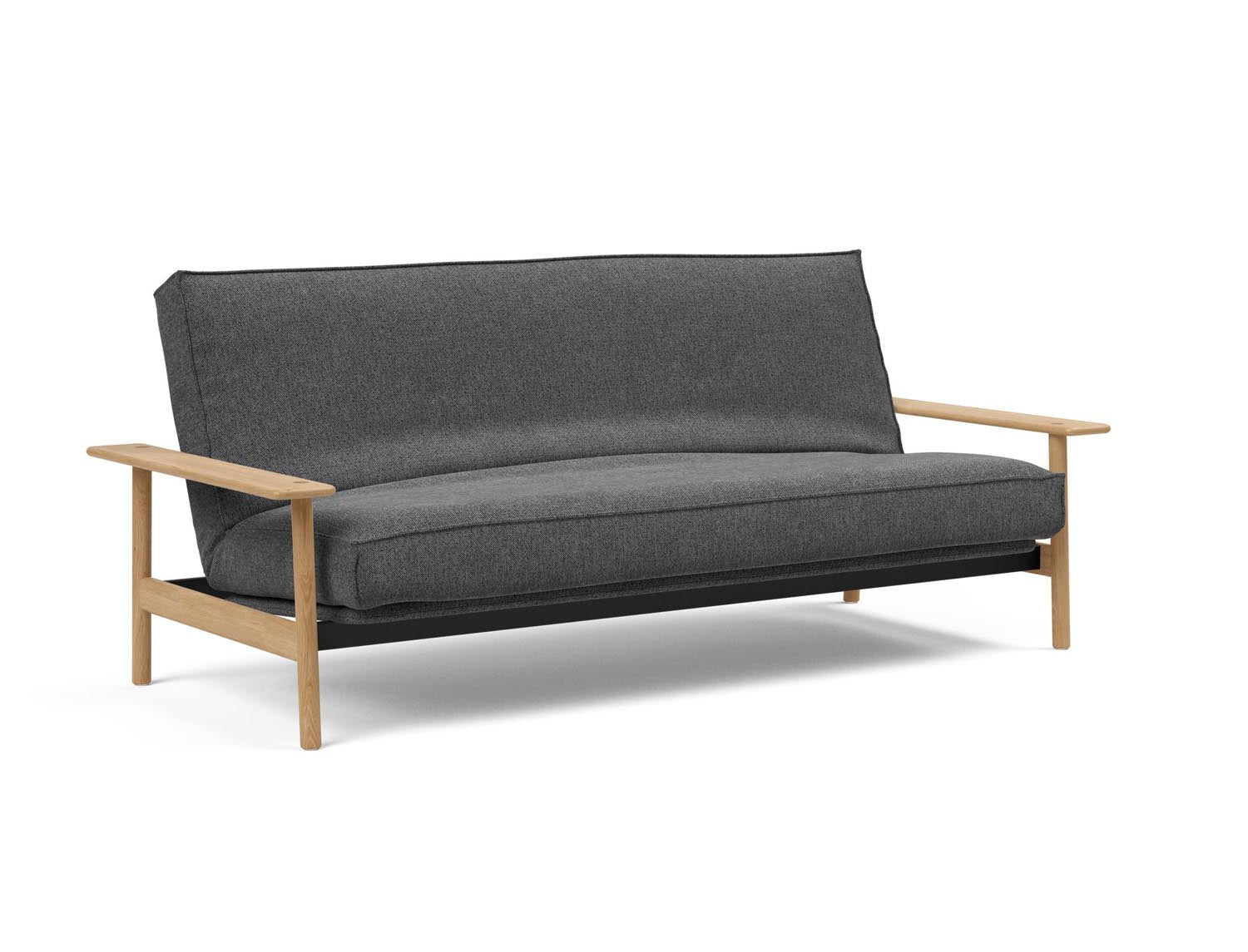 Erleben Sie das Balder Bettsofa 140 Sharp Plus Cover – ein elegantes, vielseitiges Schlafsofa, das Komfort und dänisches Design vereint.