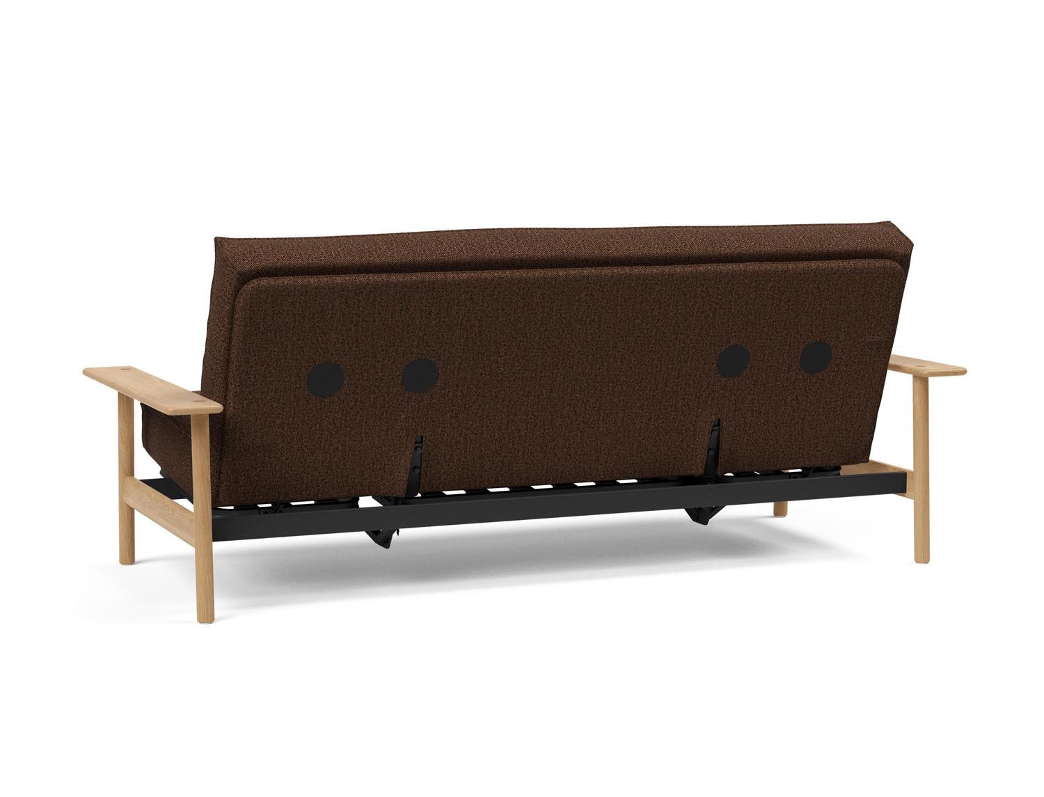 Entdecken Sie das Balder Bettsofa 140 Sharp Plus Cover Soft Spring von Innovation Living – skandinavisches Design trifft auf höchsten Schlafkomfort und Funktionalität.