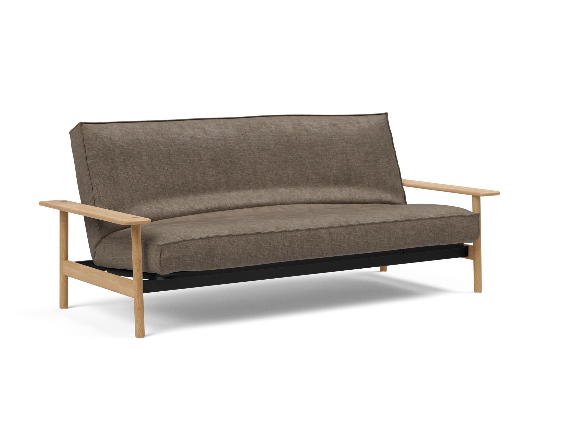 Erleben Sie das Balder Bettsofa 140 Sharp Plus Cover Soft Spring von Innovation Living – modernes Design, hervorragender Komfort und vielseitig einsetzbar.