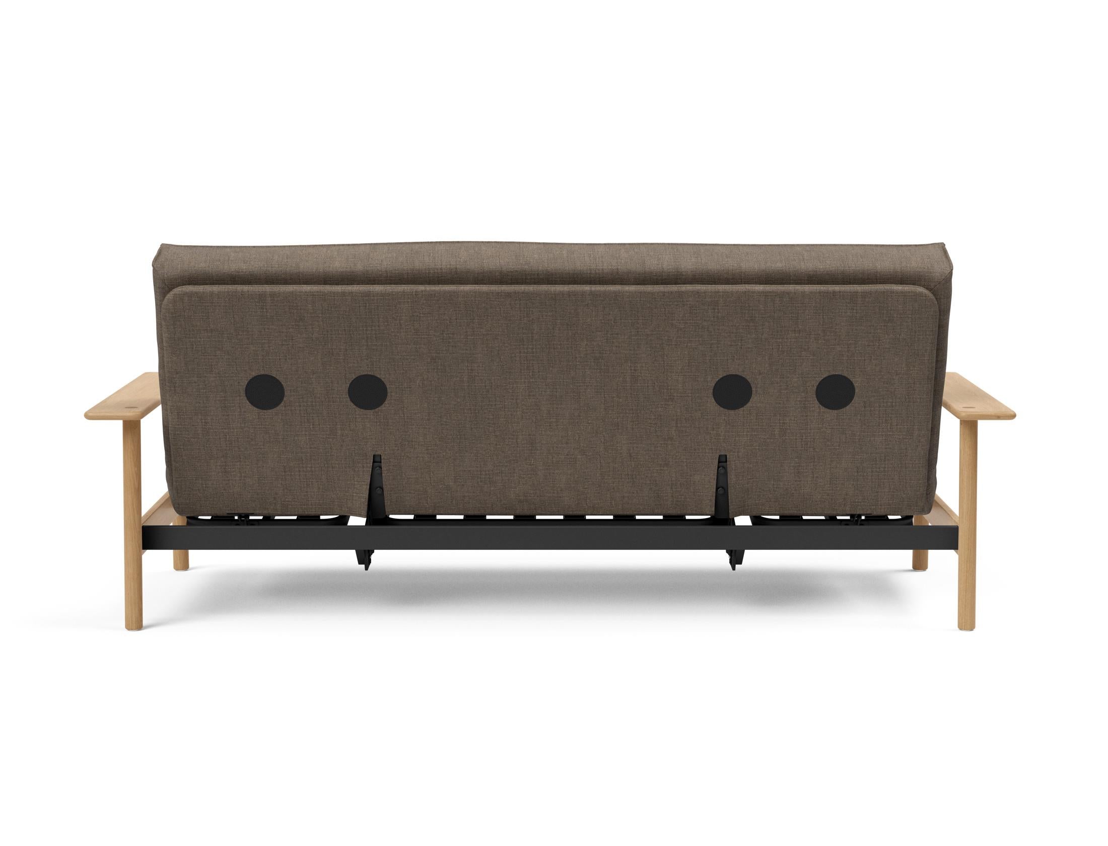Erleben Sie das Balder Bettsofa 140 Sharp Plus Cover Soft Spring von Innovation Living – modernes Design, hervorragender Komfort und vielseitig einsetzbar.