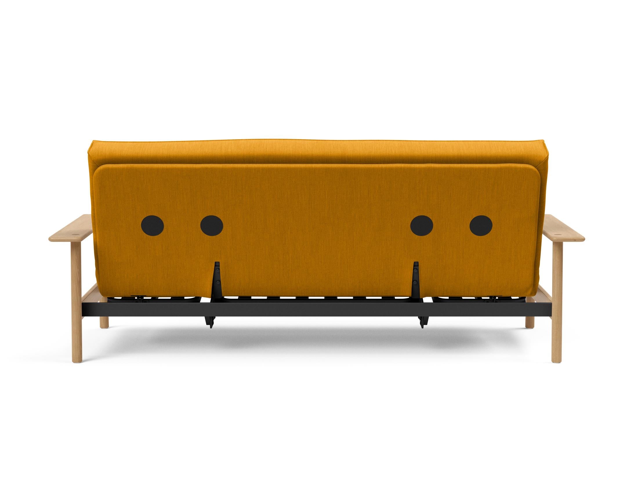 Erleben Sie das Balder Bettsofa 140 Sharp Plus Cover Soft Spring von Innovation Living – modernes Design, hervorragender Komfort und vielseitig einsetzbar.