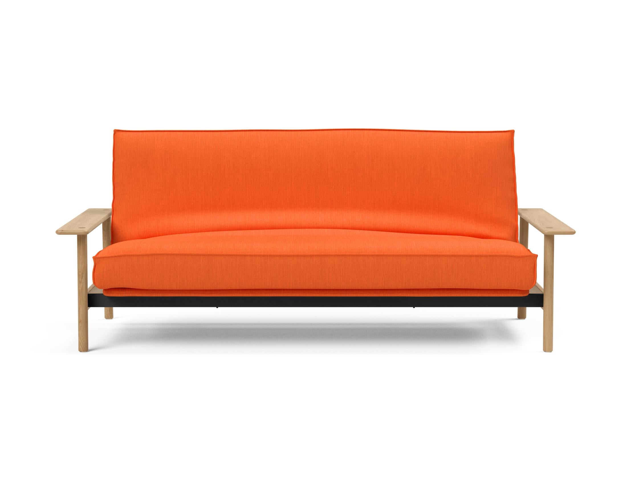 Erleben Sie das Balder Bettsofa 140 Sharp Plus Cover – ein elegantes, vielseitiges Schlafsofa, das Komfort und dänisches Design vereint.