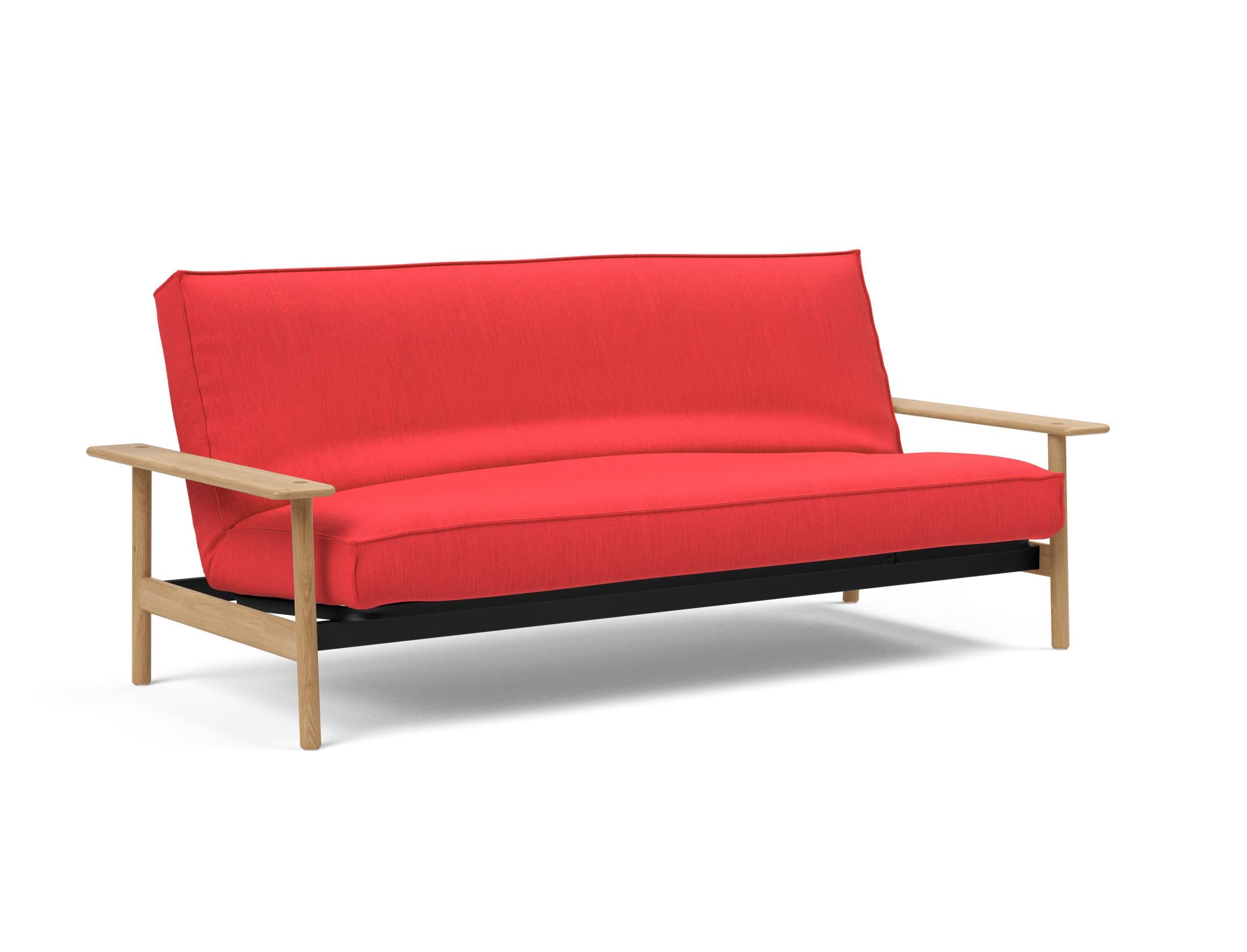Erleben Sie das Balder Bettsofa 140 Sharp Plus Cover Soft Spring von Innovation Living – modernes Design, hervorragender Komfort und vielseitig einsetzbar.