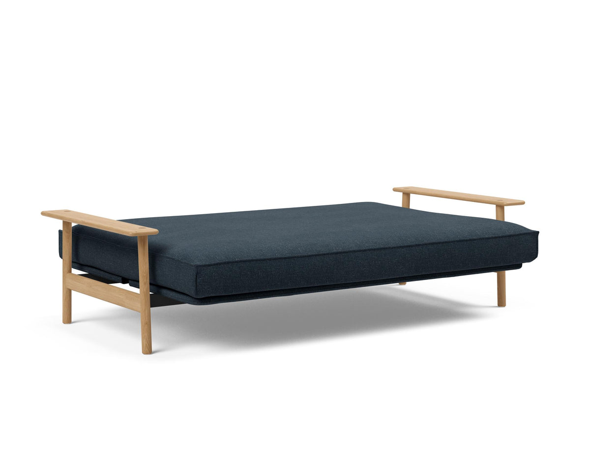 Balder Bettsofa 140 Sharp Plus Cover mit Gestellbezug Soft Spring in 515 Nist Blue präsentiert im Onlineshop von KAQTU Design AG. Bettsofa ist von Innovation Living