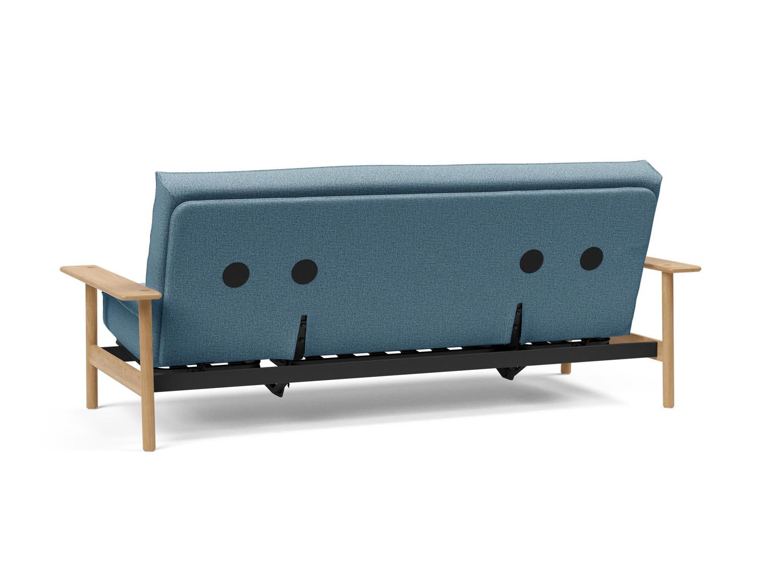 Erleben Sie das Balder Bettsofa 140 Sharp Plus Cover Soft Spring von Innovation Living – skandinavisches Design trifft auf höchsten Komfort und Funktionalität.