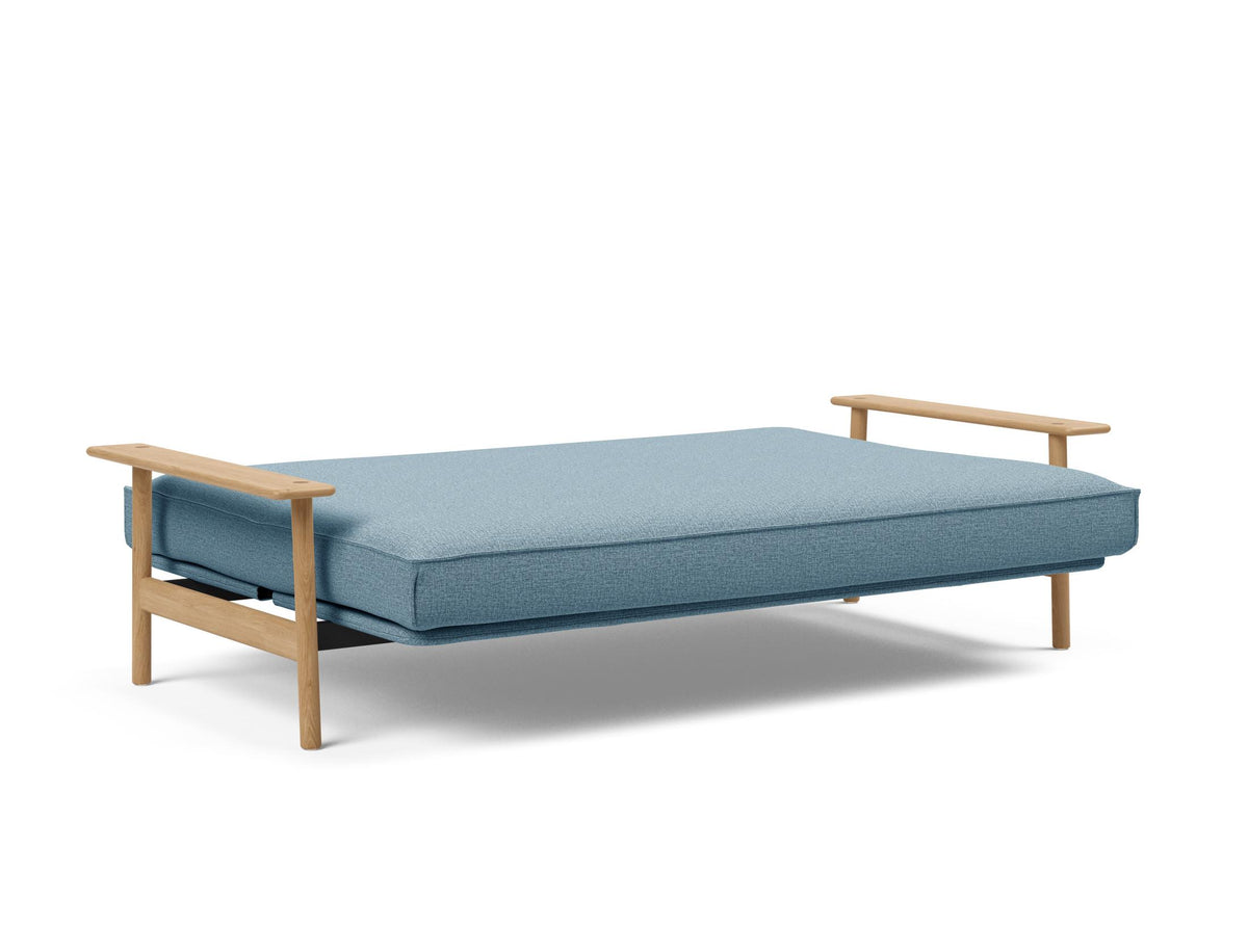 Balder Bettsofa 140 Sharp Plus Cover mit Gestellbezug Soft Spring in 525 Mixed Dance Light Blue präsentiert im Onlineshop von KAQTU Design AG. Bettsofa ist von Innovation Living