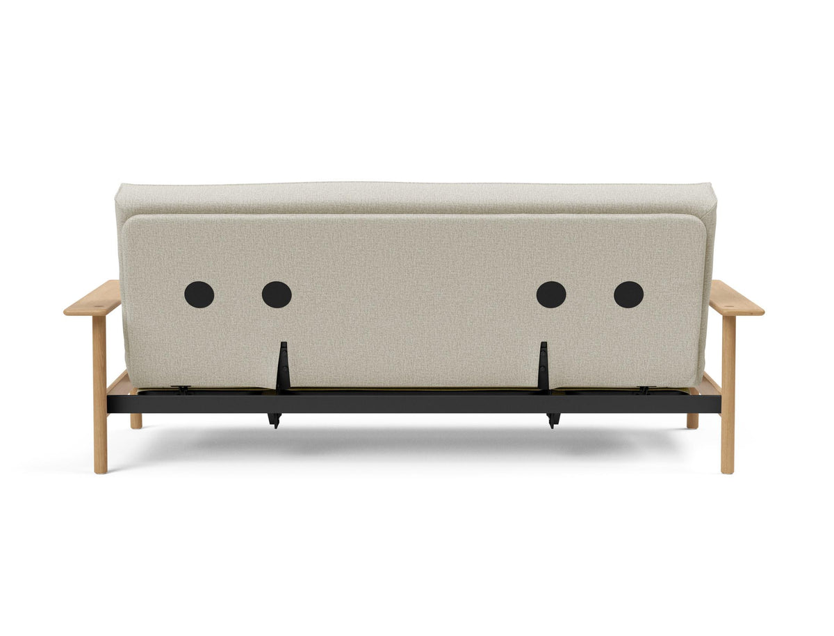 Balder Bettsofa 140 Sharp Plus Cover mit Gestellbezug Soft Spring in 527 Mixed Dance Natural präsentiert im Onlineshop von KAQTU Design AG. Bettsofa ist von Innovation Living