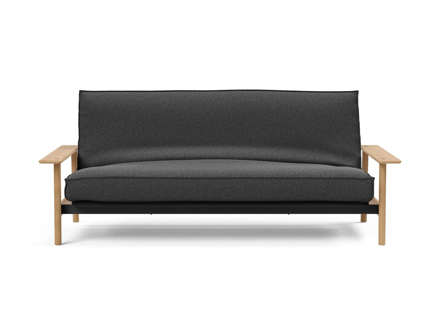 Elegantes Balder Bettsofa 140 mit hochwertigem Soft Spring Bezug, perfekt für stilvolle Wohnräume und flexible Nutzung als Schlafgelegenheit.