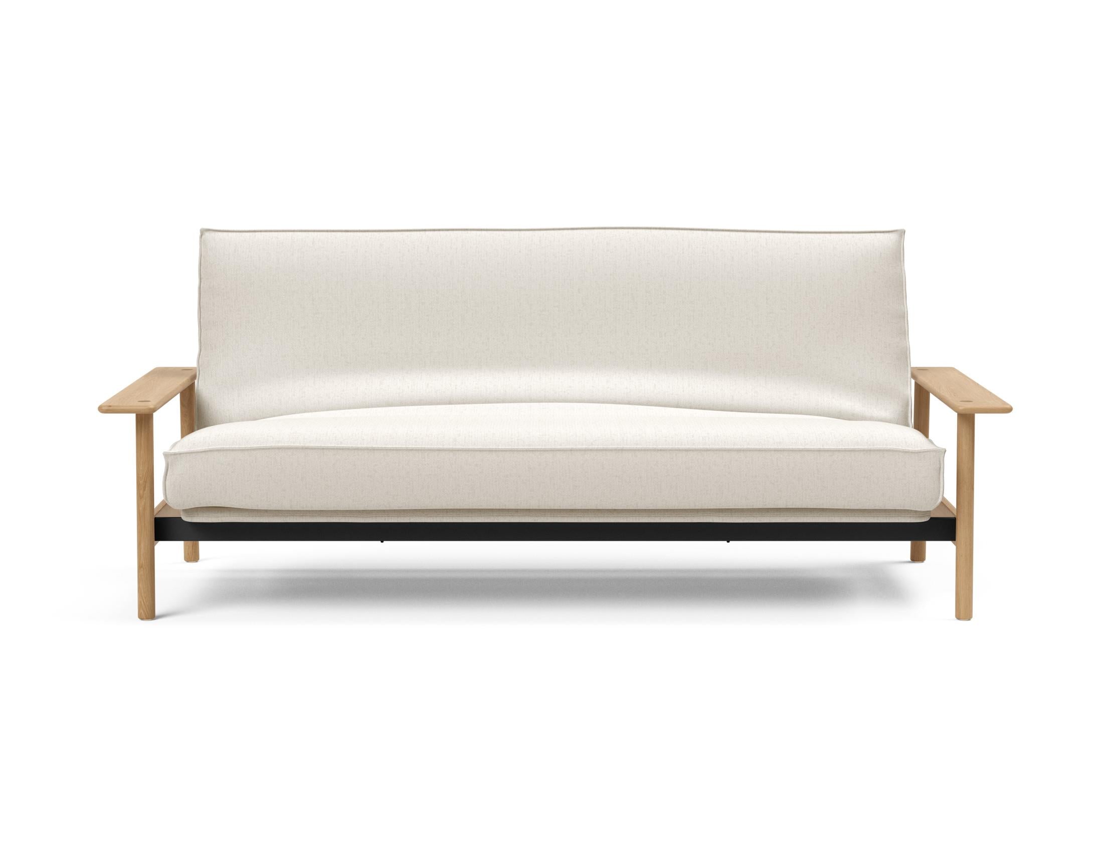 Modernes Balder Bettsofa 140 in stilvollem Design, ausgestattet mit einem bequemen Soft Spring Bezug für optimalen Komfort und vielseitige Nutzung.