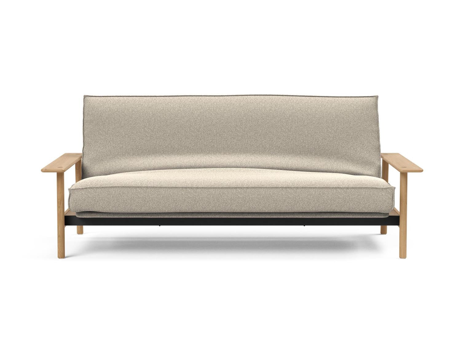 Modernes Balder Bettsofa 140 mit elegantem Design und weichem Soft Spring Bezug, ideal für stilvolle Wohnräume und Übernachtungsgäste.