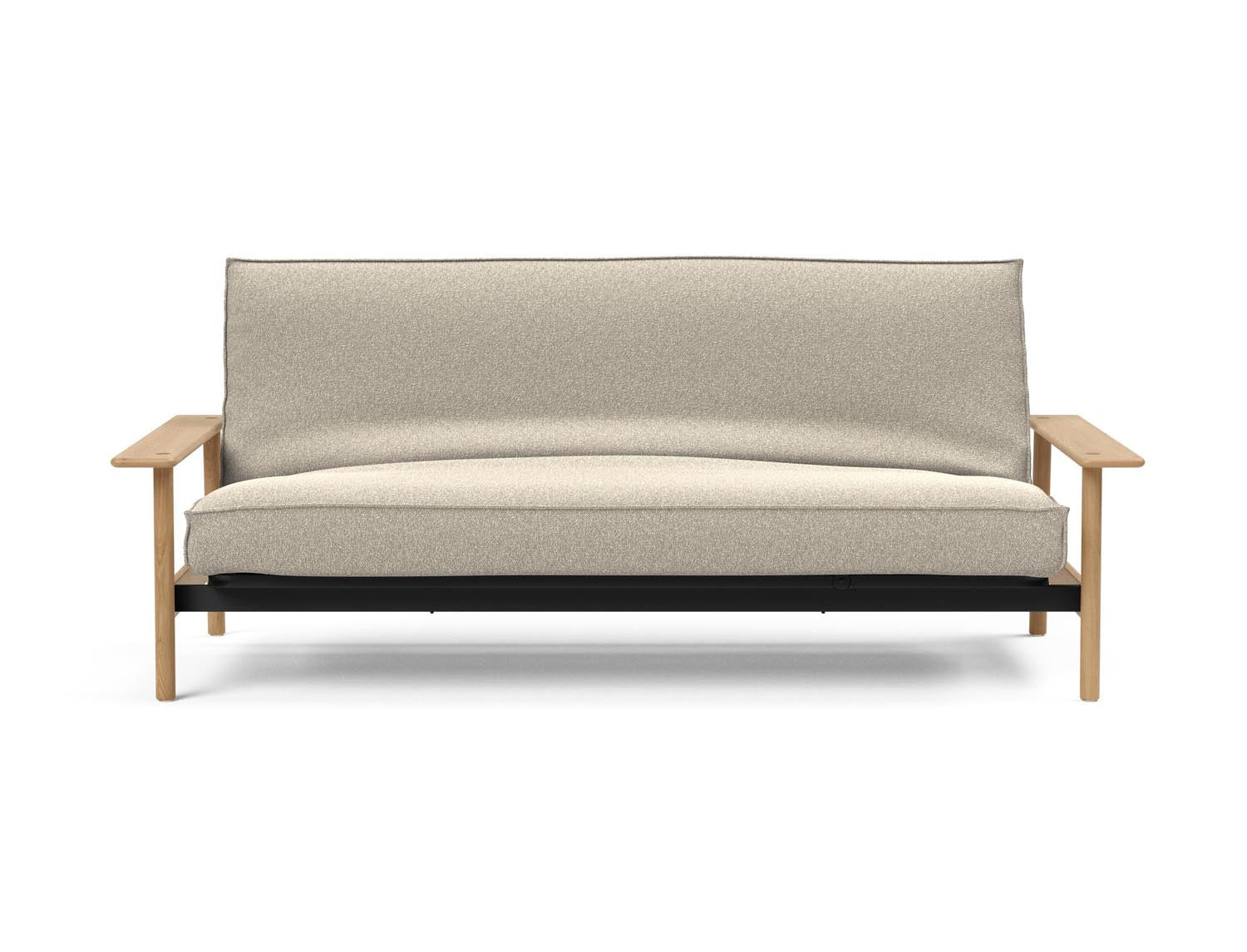 Stylisches Balder Bettsofa 140 mit hochwertigem Soft Spring Bezug, ideal für Gästezimmer und gemütliche Wohnräume.