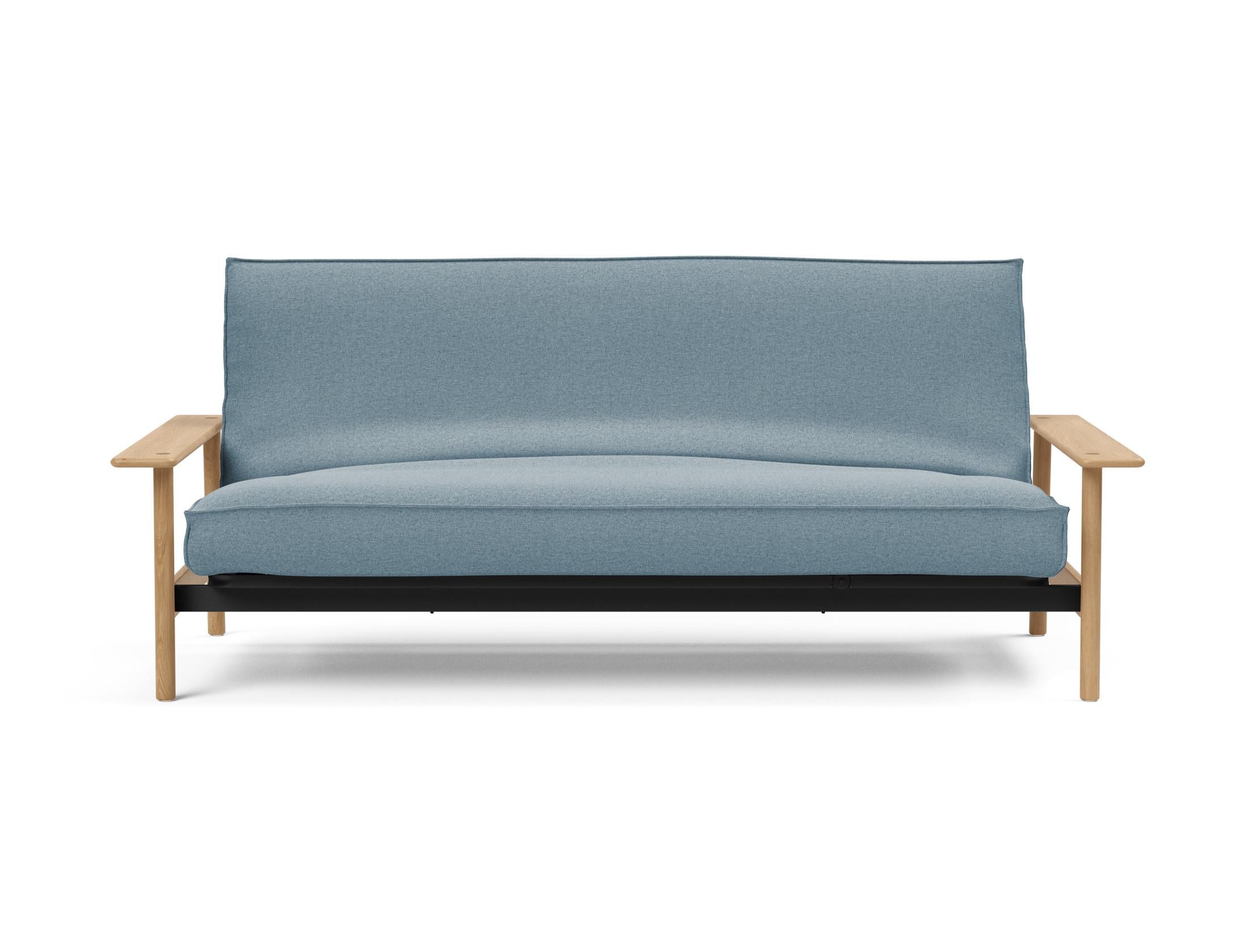 Stylisches Balder Bettsofa 140 in Soft Spring, perfekt für gemütliche Wohnräume und als praktische Schlaflösung für Gäste.