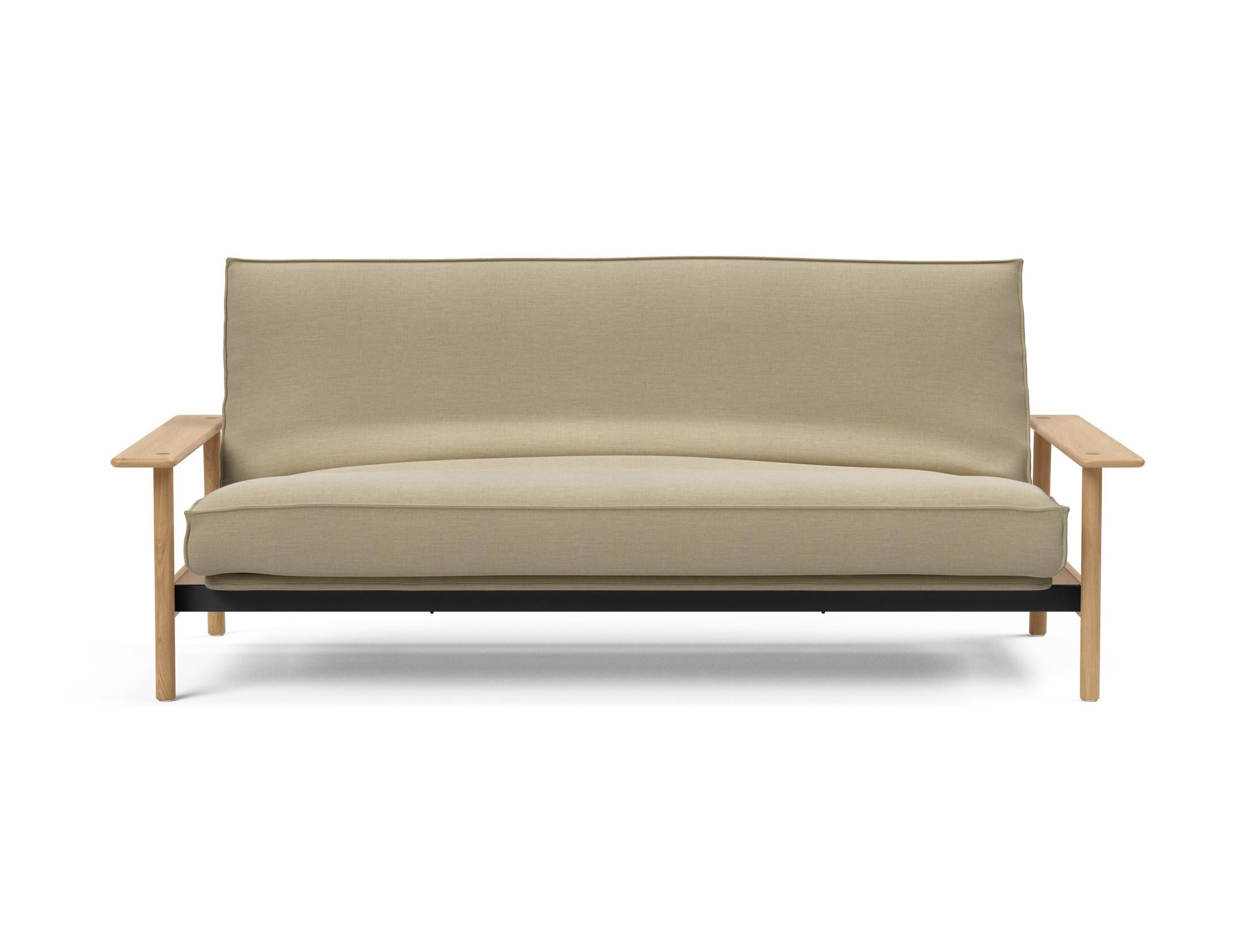 Modernes Balder Bettsofa 140 mit elegantem Soft Spring Bezug, ideal für vielseitige Wohnräume und gemütliche Nächte.