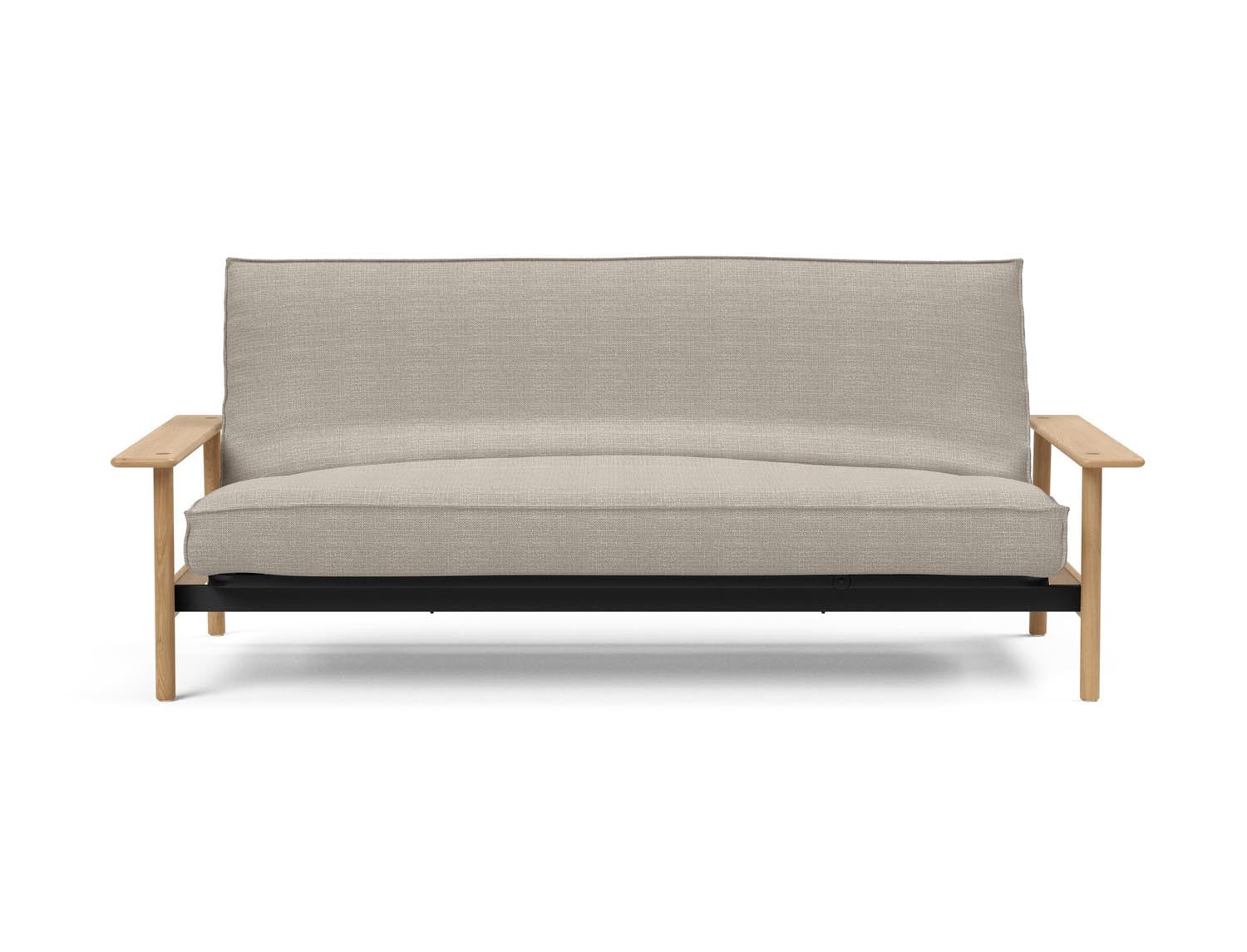 Stylisches Balder Bettsofa 140 mit komfortablem Soft Spring Bezug, perfekt für gemütliche Abende und zeitgemäße Einrichtung.