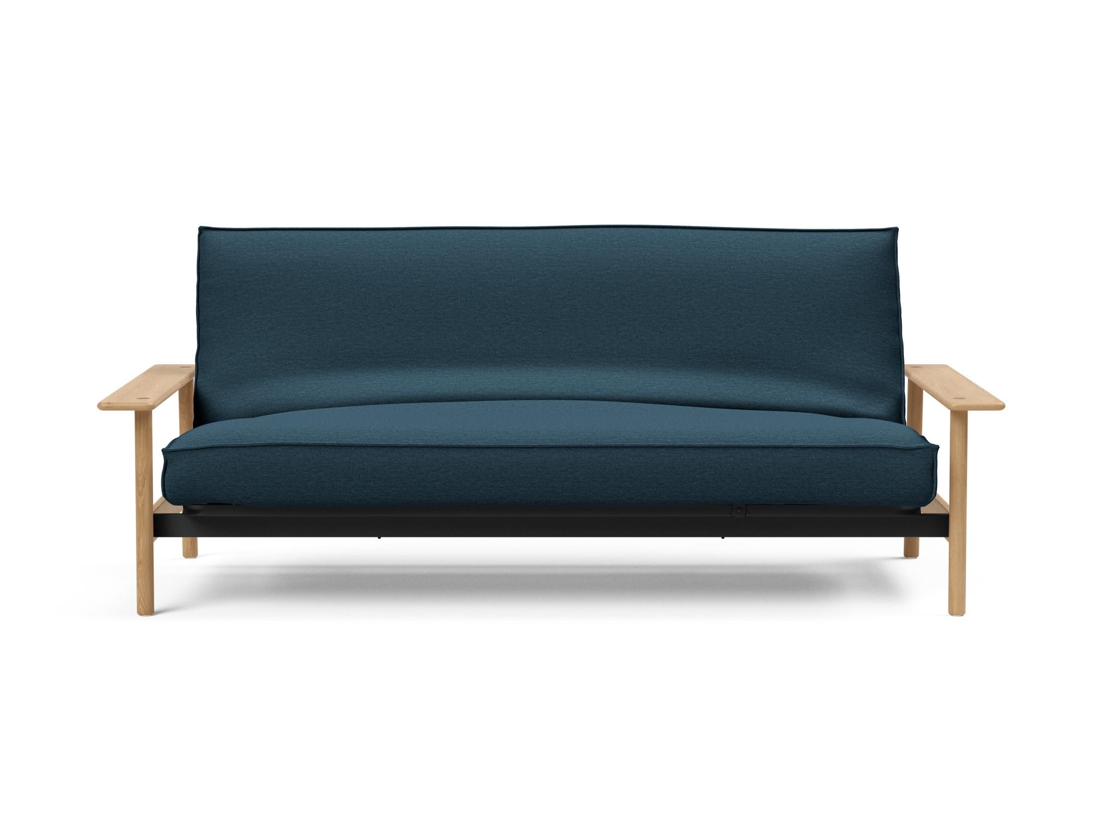 Modernes Balder Bettsofa 140 mit elegantem Design und weichem Soft Spring Bezug, ideal für stilvolle Wohnräume und entspannte Stunden.