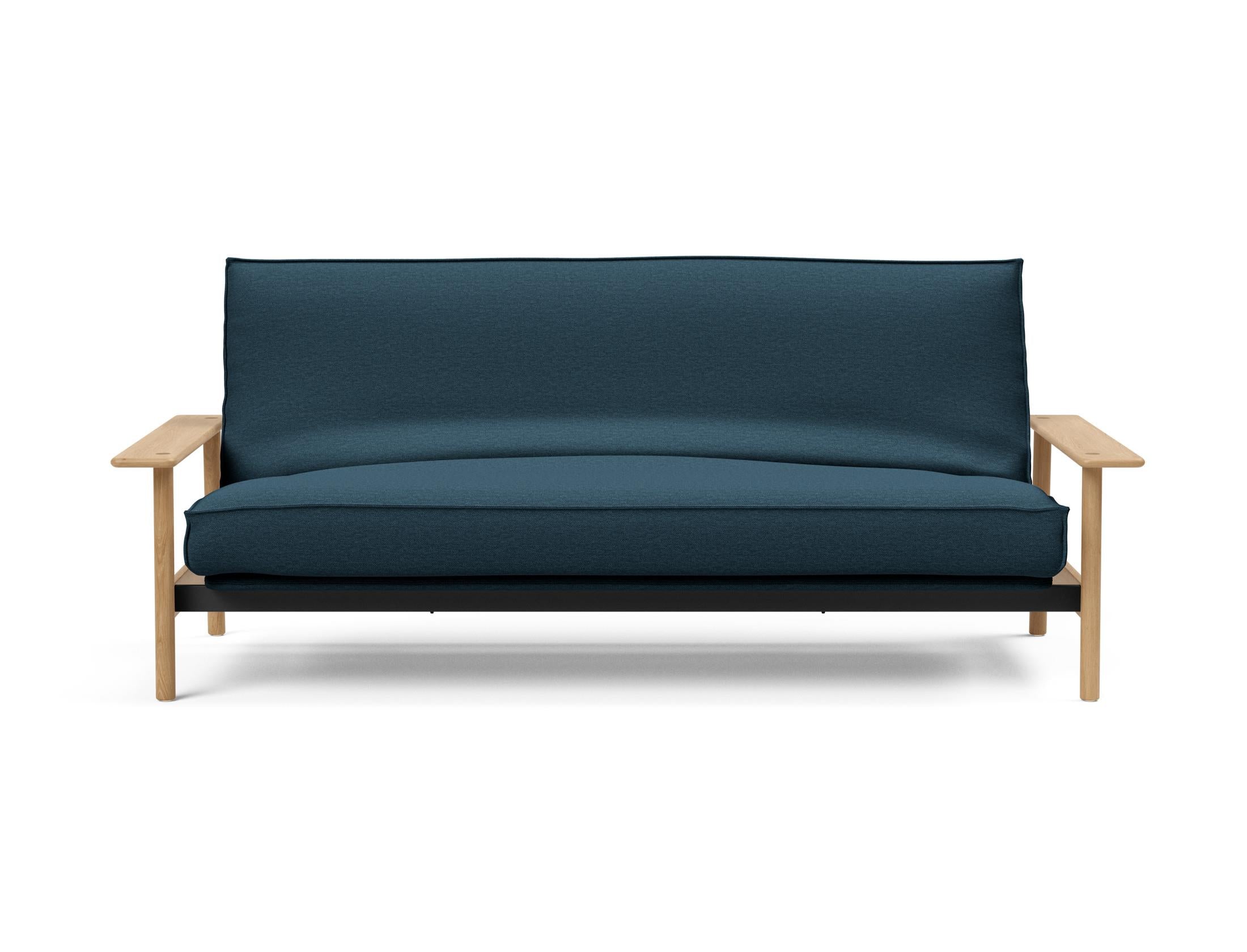 Modernes Balder Bettsofa 140 in ansprechendem Design, ausgestattet mit einem bequemen Soft Spring Bezug für vielseitige Nutzung.