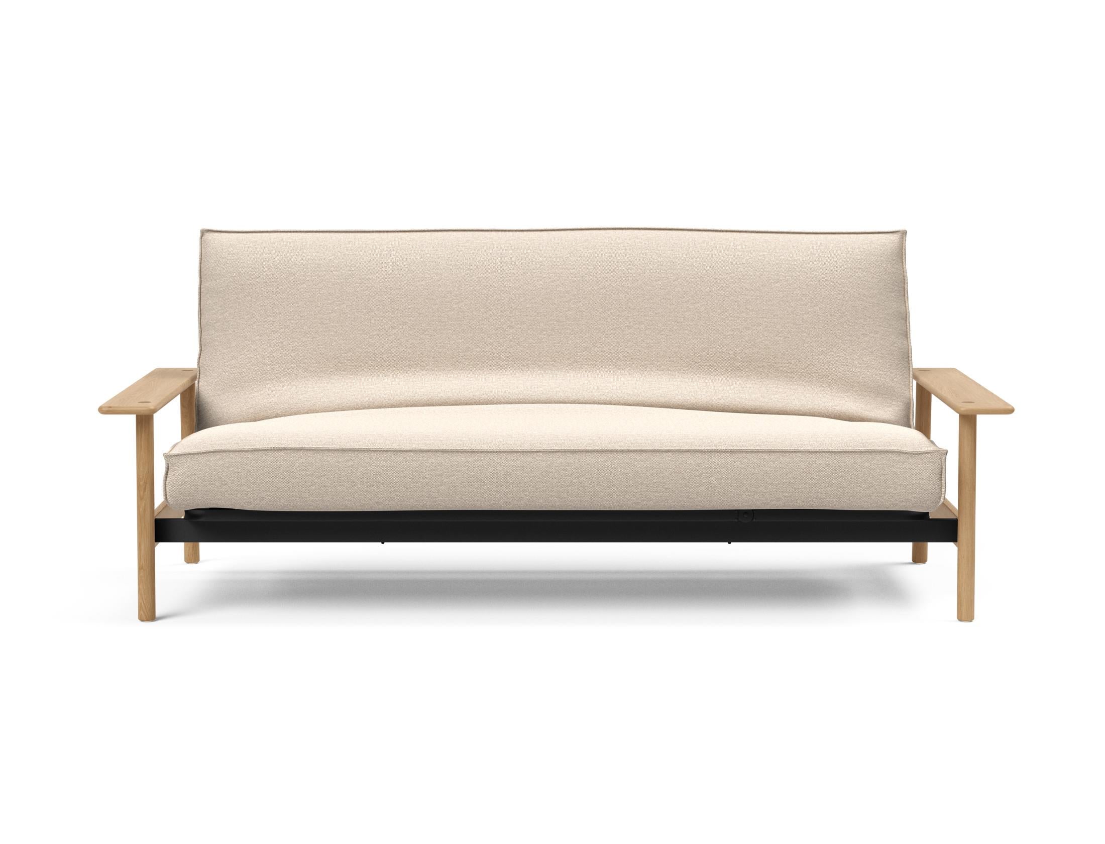Elegantes Balder Bettsofa 140 mit weichem Soft Spring Bezug, ideal für stilvolle Räume und entspannte Schlafmomente.