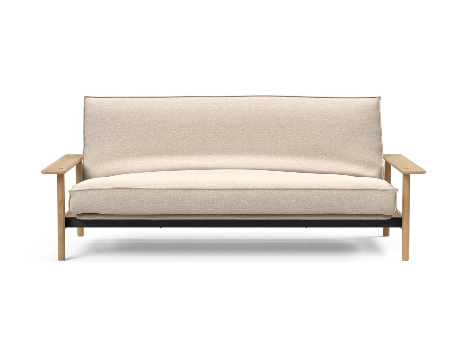 Elegantes Balder Bettsofa 140 mit Soft Spring Bezug, perfekt für vielseitige Wohnräume, bietet hohen Komfort und zeitgemäße Ästhetik.
