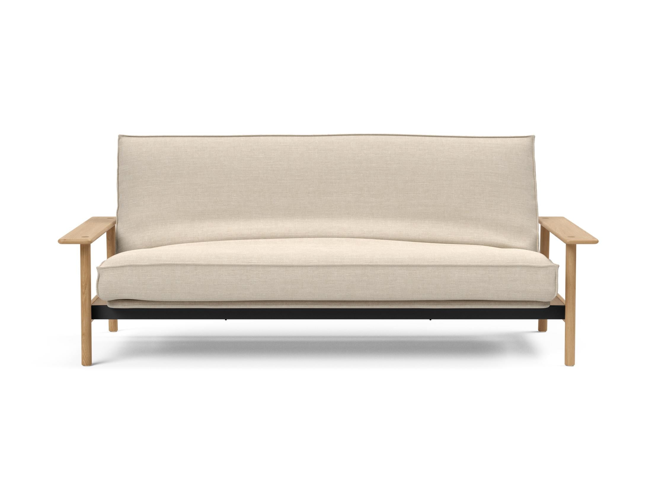 Modernes Balder Bettsofa 140 in stilvollem Design mit Soft Spring Bezug, ideal für flexible Wohnkonzepte und gemütliche Entspannung.